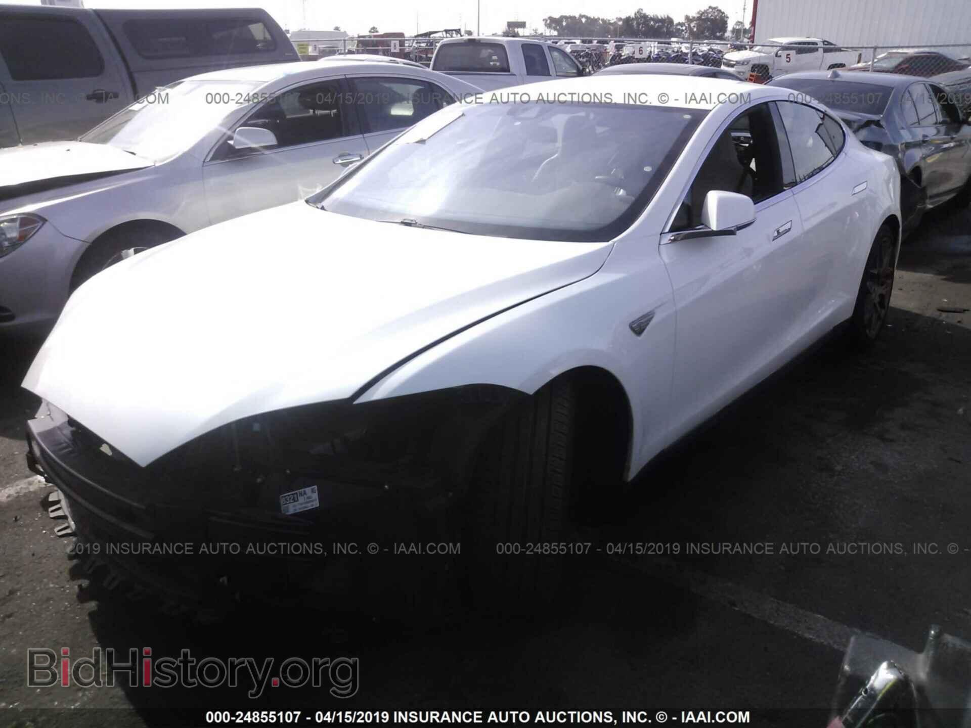 2015 TESLA MODEL S - VIN: 5YJSA1E23FF111531 - Фото 2