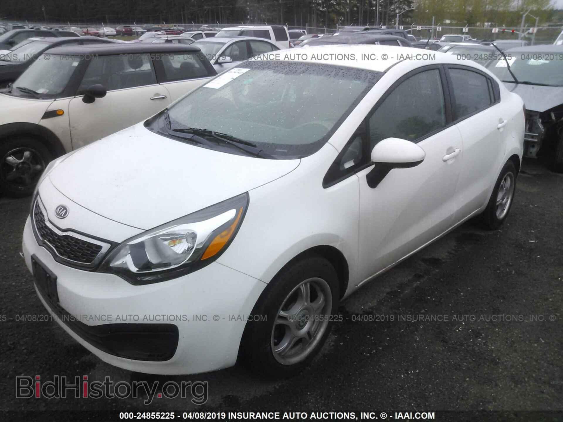 2012 KIA RIO - VIN: KNADN4A32C6084825 - Фото 2