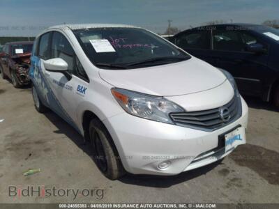 2016 Nissan VERSA NOTE S/S Plus/SV/SL/SR, белый — VIN 3N1CE2CP5GL372131, IAAI
