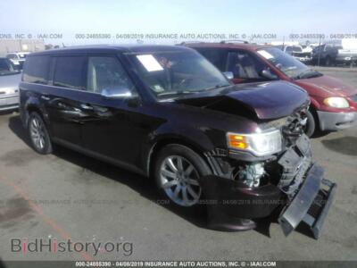 2011 Ford FLEX Limited, burgundy — VIN 2FMGK5DCXBBD07103, IAAI