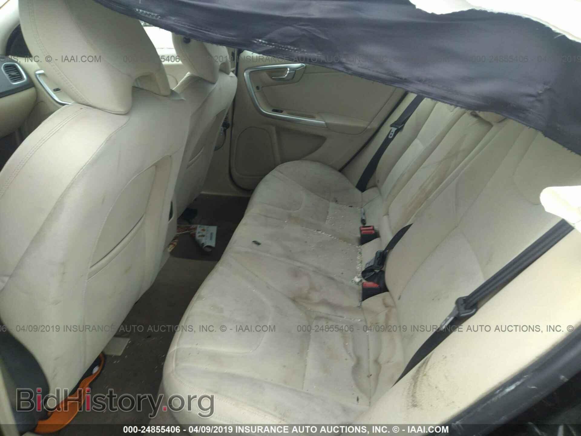 2012 VOLVO S60 - VIN: YV1622FSXC2054014 - Фото 8