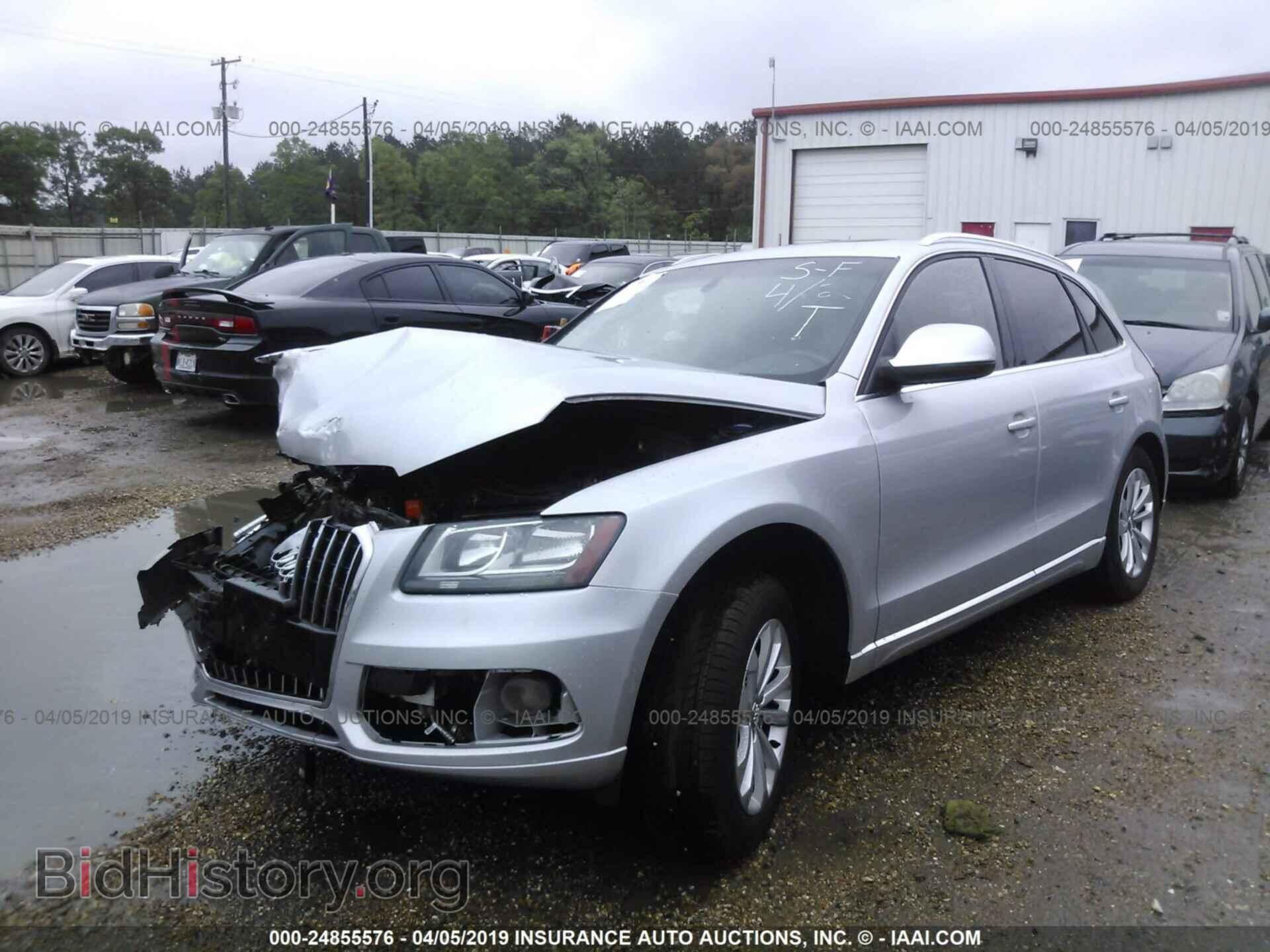 2014 AUDI Q5 - VIN: WA1CFAFP2EA063828 - Фото 2