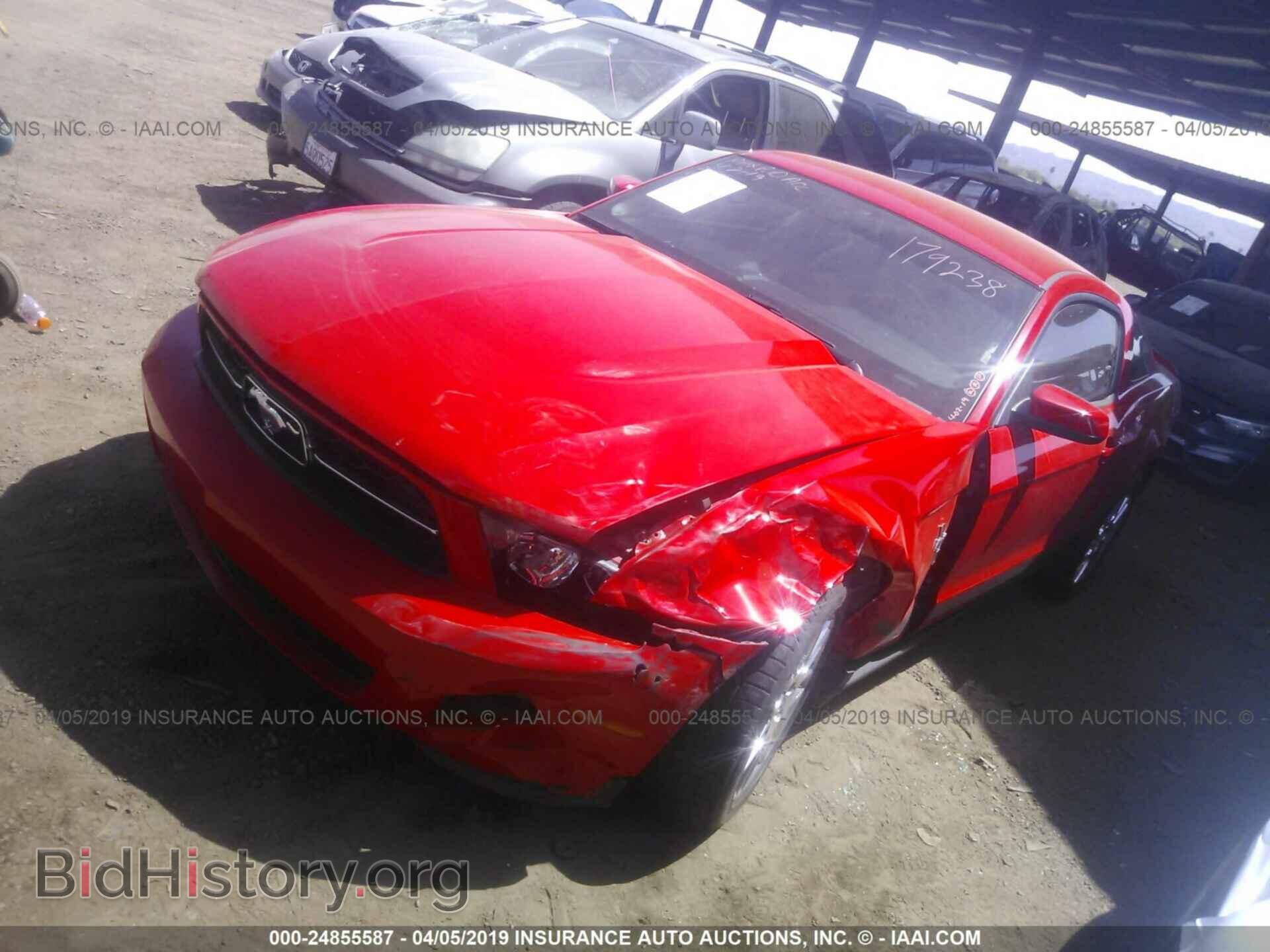 2012 FORD MUSTANG - VIN: 1ZVBP8AM8C5214937 - Фото 2