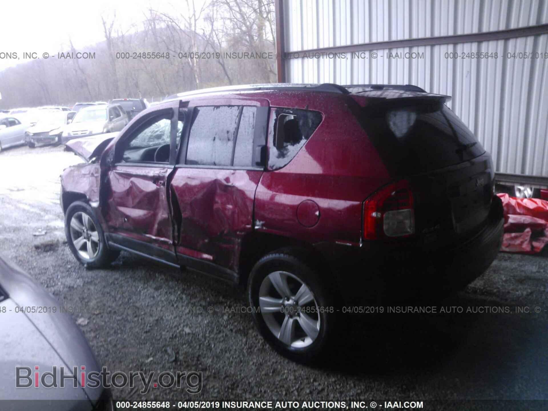2012 JEEP COMPASS - VIN: 1C4NJDEB4CD621422 - Фото 3