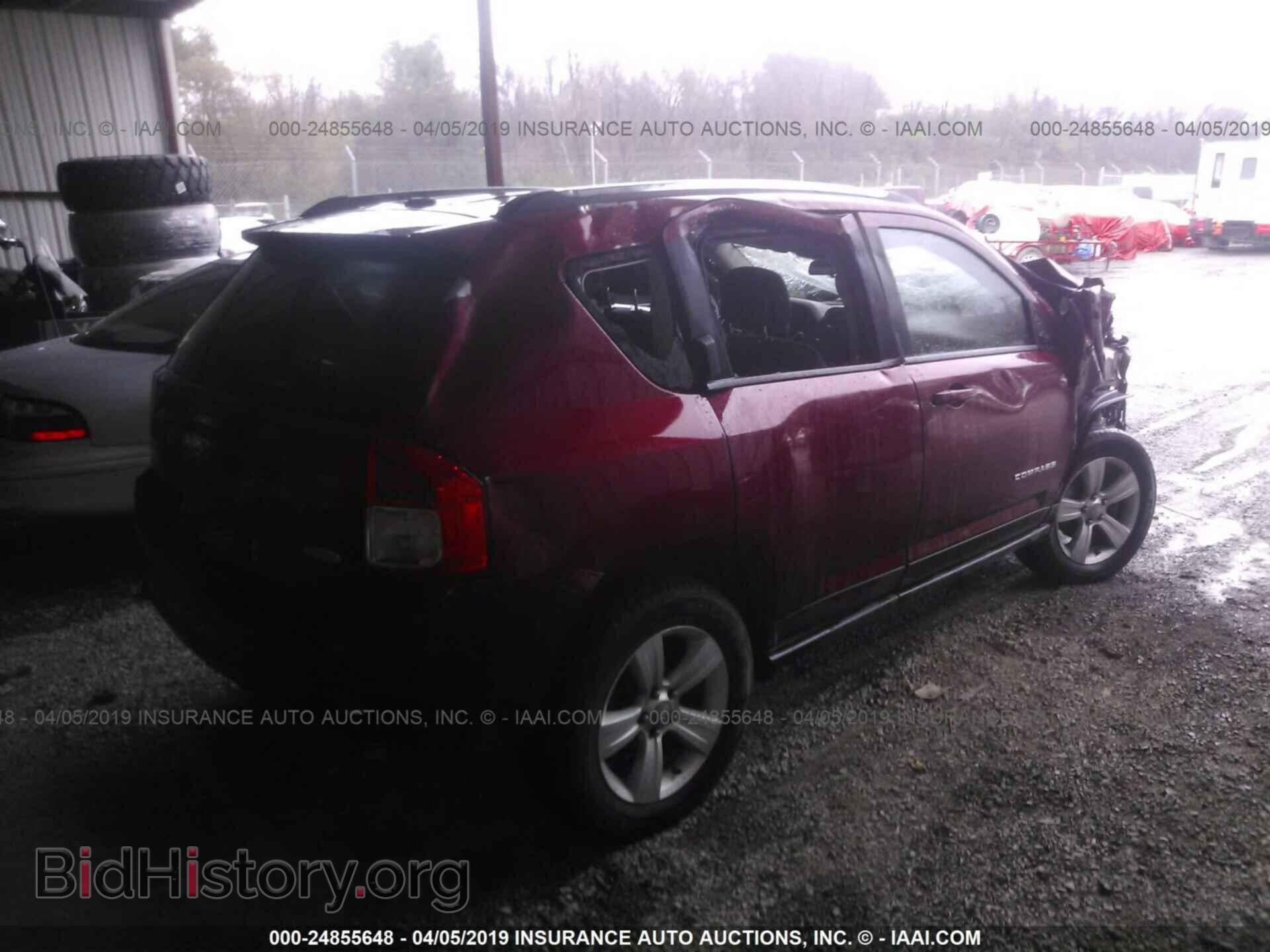 2012 JEEP COMPASS - VIN: 1C4NJDEB4CD621422 - Фото 4