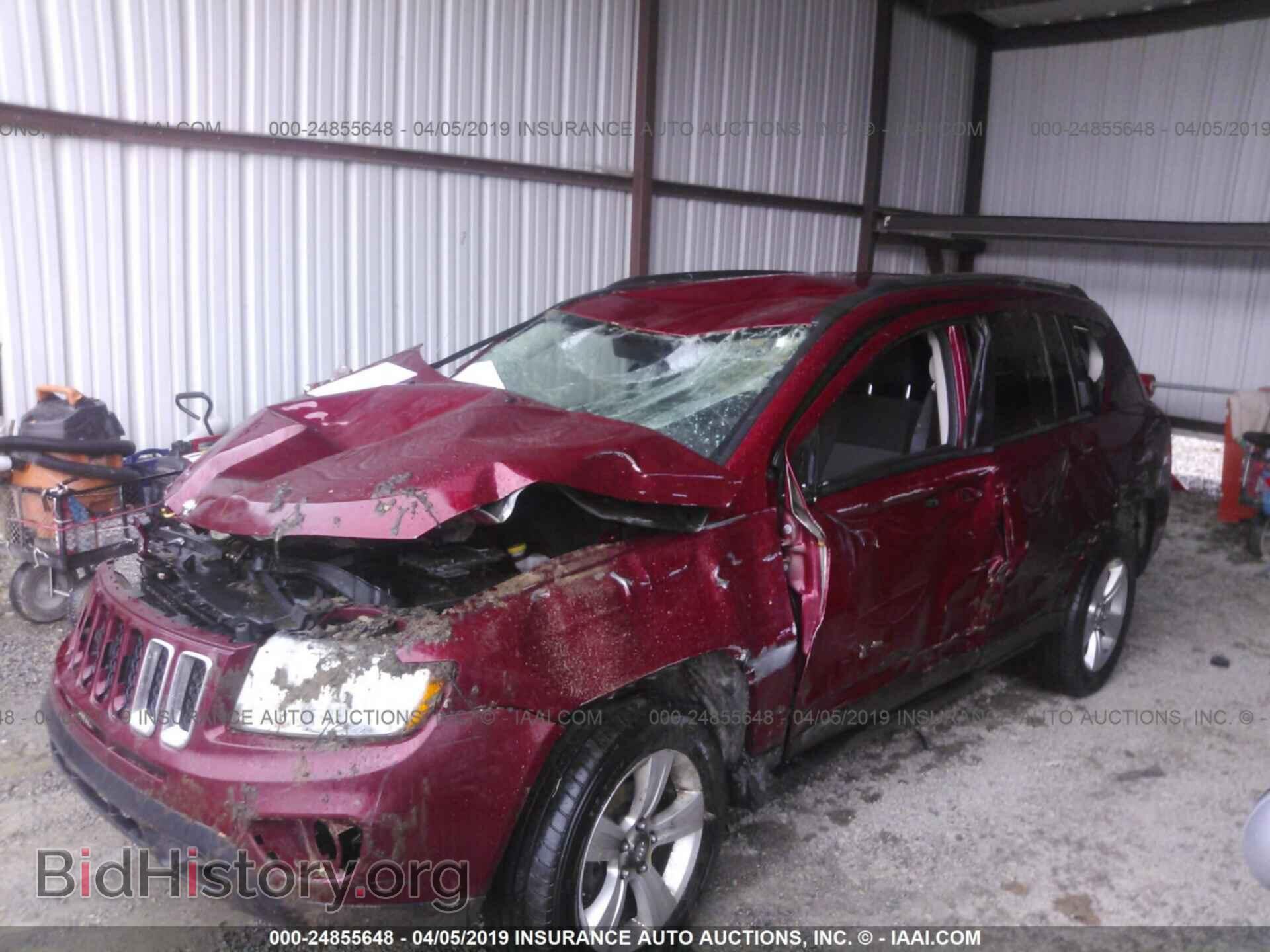 2012 JEEP COMPASS - VIN: 1C4NJDEB4CD621422 - Фото 6