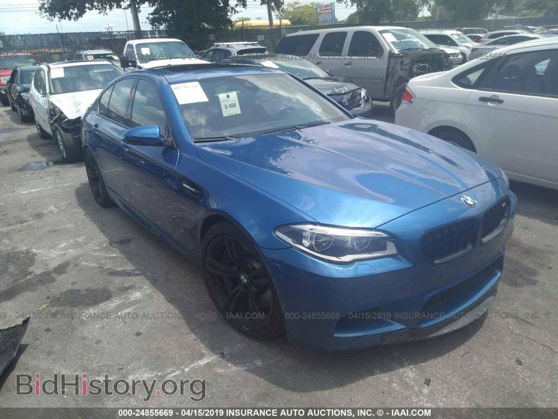 Фотография WBSFV9C54GG343122 - BMW M5 2016