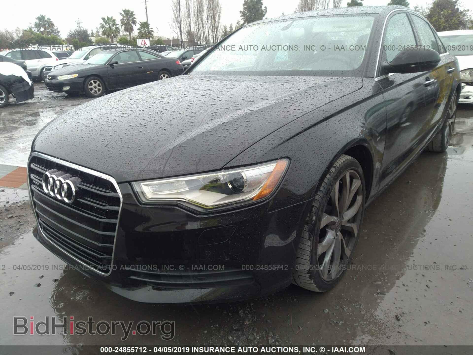 2013 AUDI A6 - VIN: WAUGFAFC1DN089877 - Фото 2