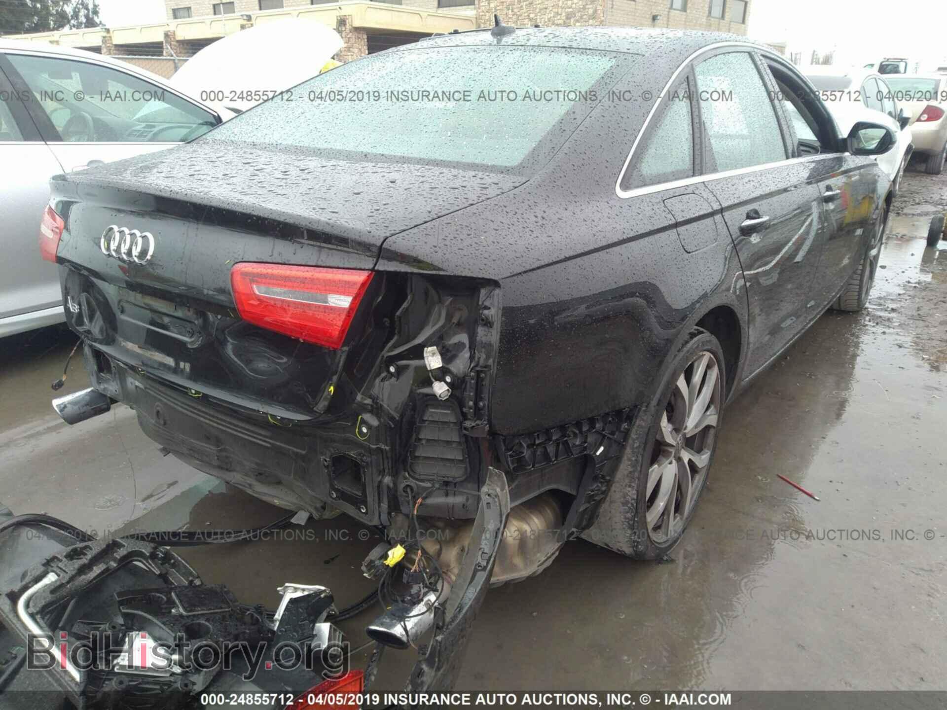 2013 AUDI A6 - VIN: WAUGFAFC1DN089877 - Фото 4