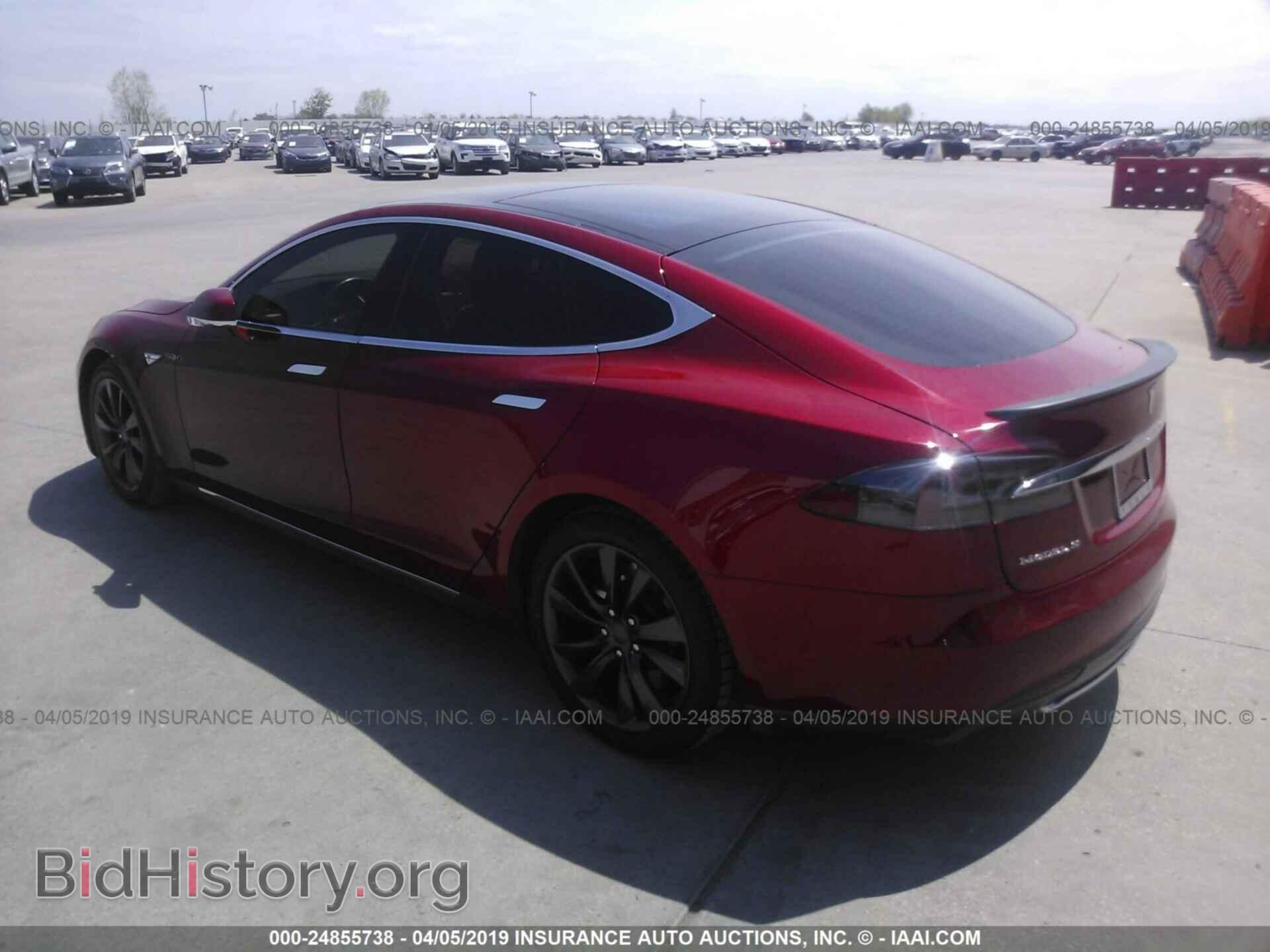 2015 TESLA MODEL S - VIN: 5YJSA1H28FF081325 - Фото 3