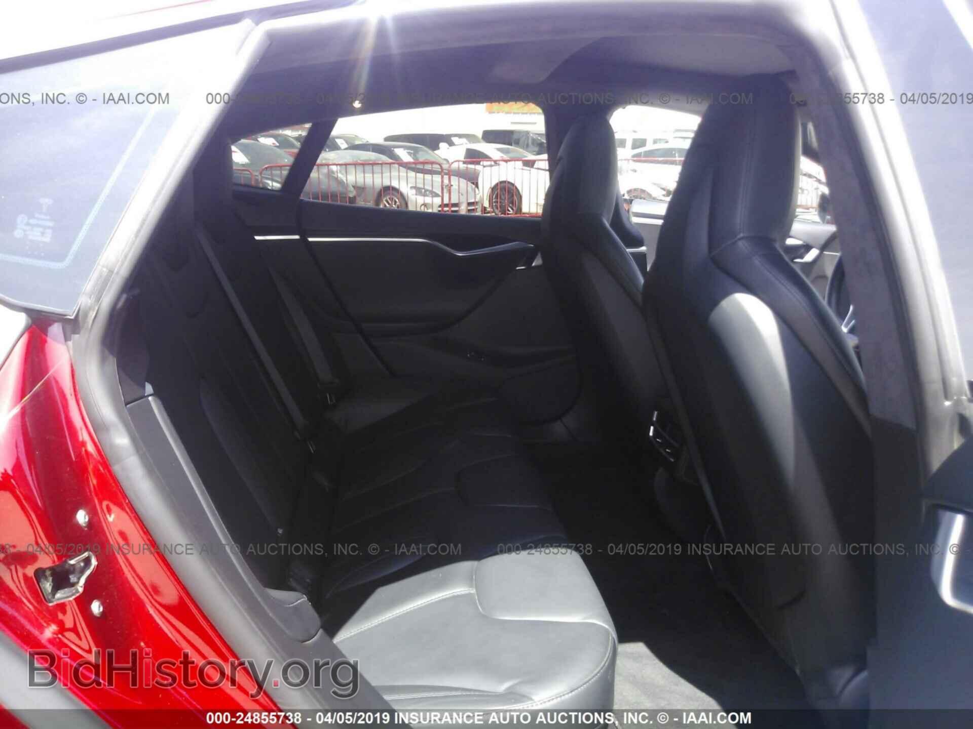 2015 TESLA MODEL S - VIN: 5YJSA1H28FF081325 - Фото 8