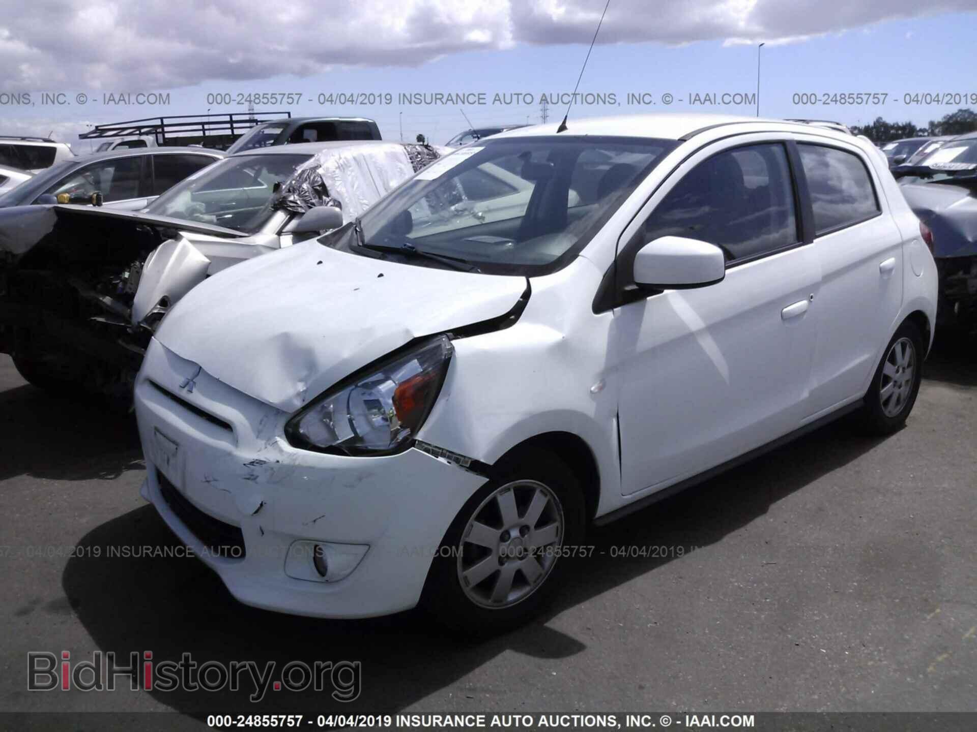 2014 MITSUBISHI MIRAGE - VIN: ML32A4HJ6EH006908 - Фото 2