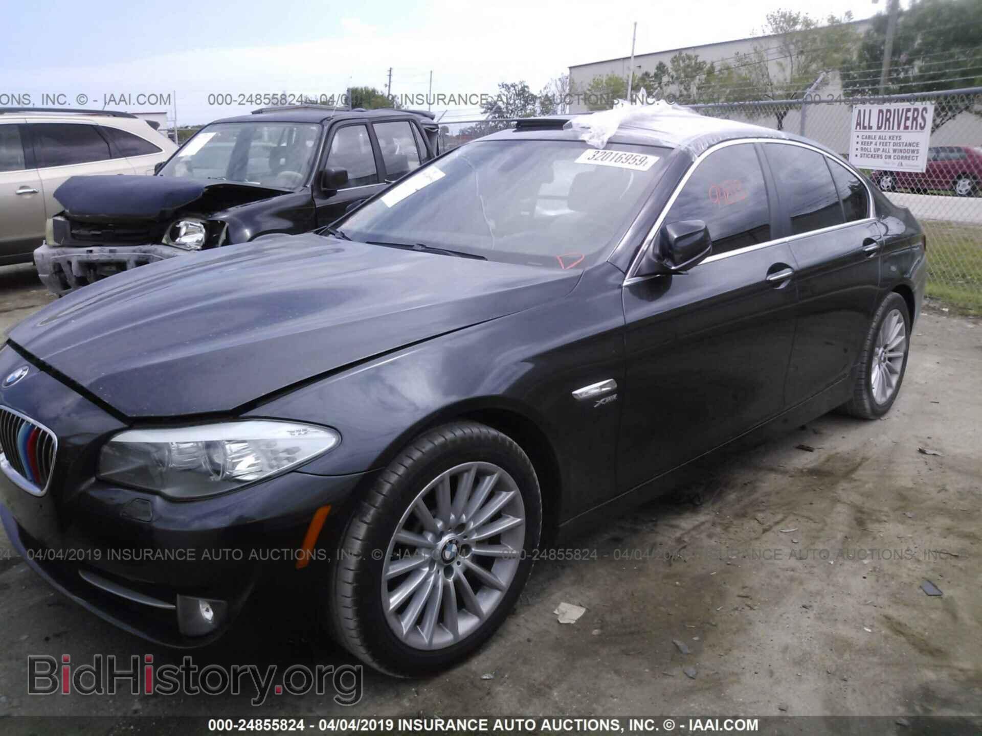 2011 BMW 535 - VIN: WBAFU7C58BDU55038 - Фото 2