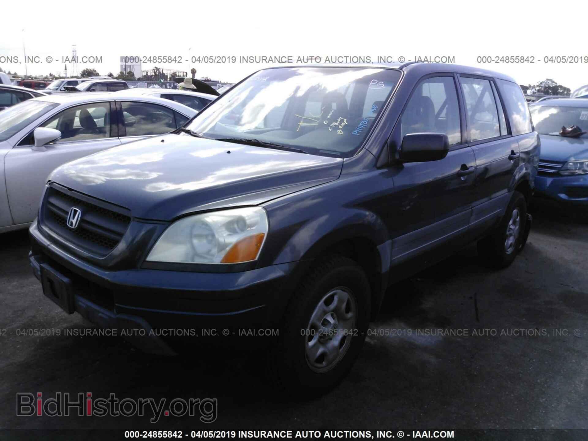 2005 HONDA PILOT - VIN: 2HKYF18105H573706 - Фото 2