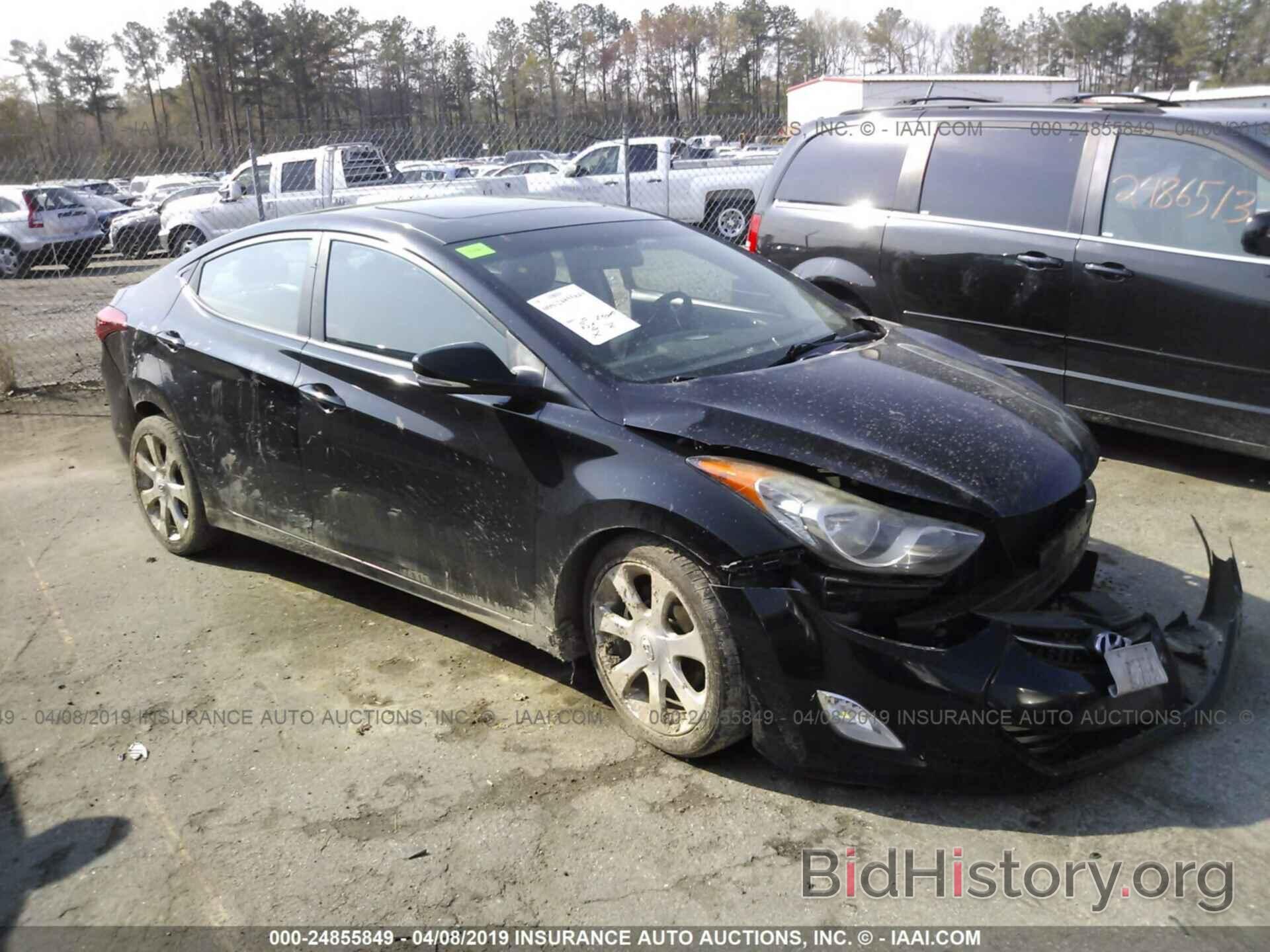 Photo KMHDH4AE7BU085549 - HYUNDAI ELANTRA 2011