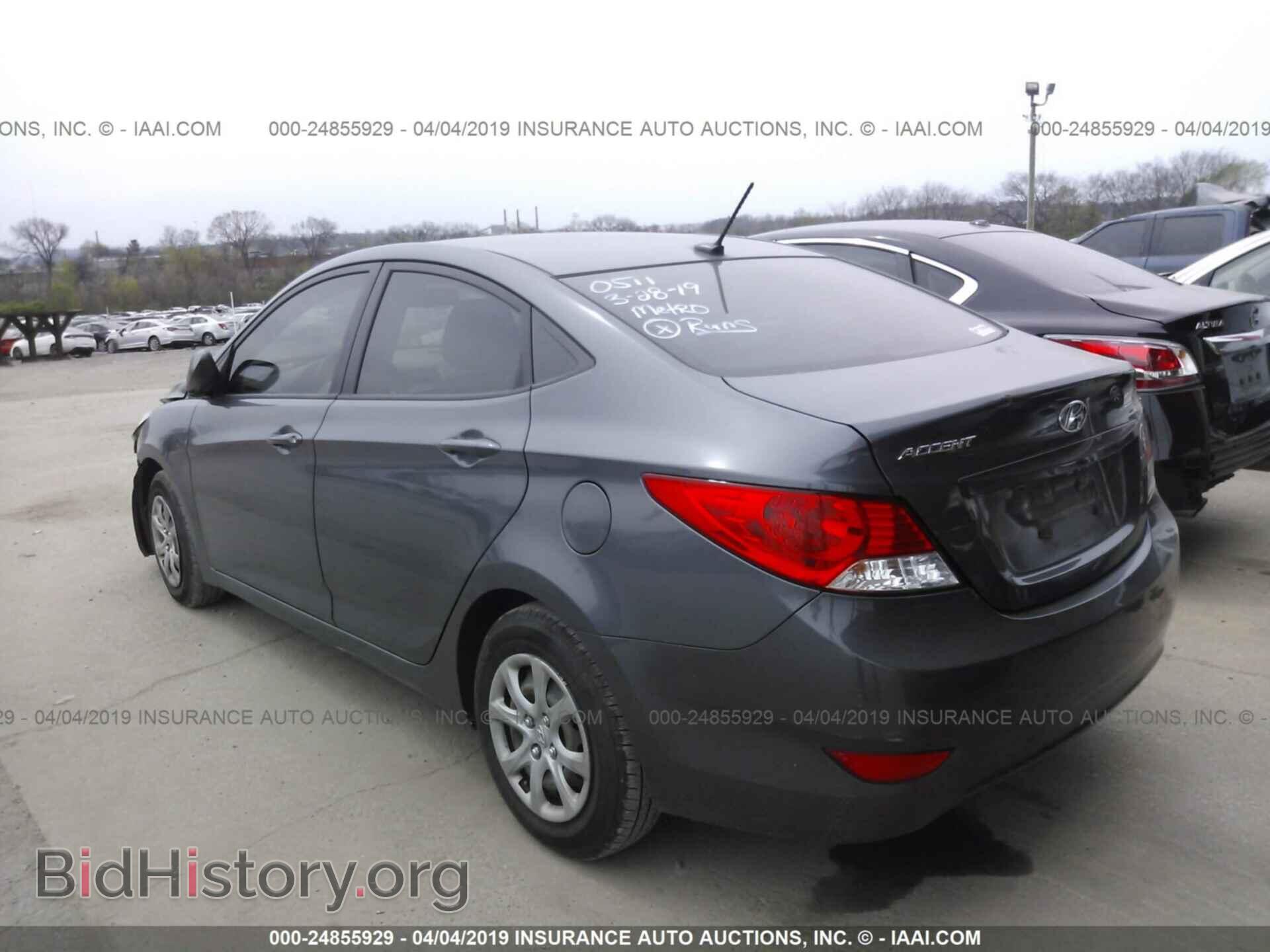 2012 HYUNDAI ACCENT - VIN: KMHCT4AE6CU200511 - Фото 3