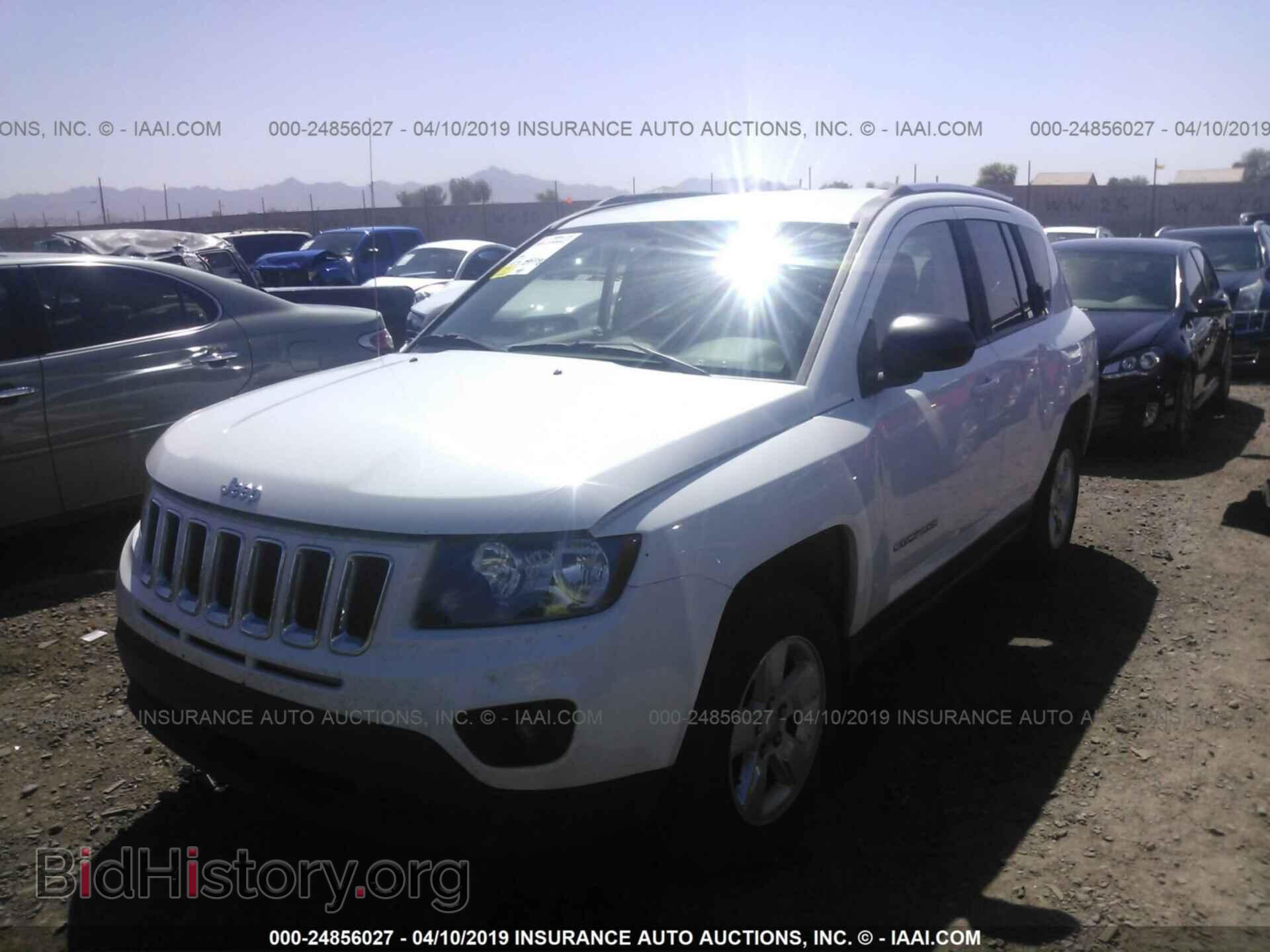 2014 JEEP COMPASS - VIN: 1C4NJCBAXED925587 - Photo 2