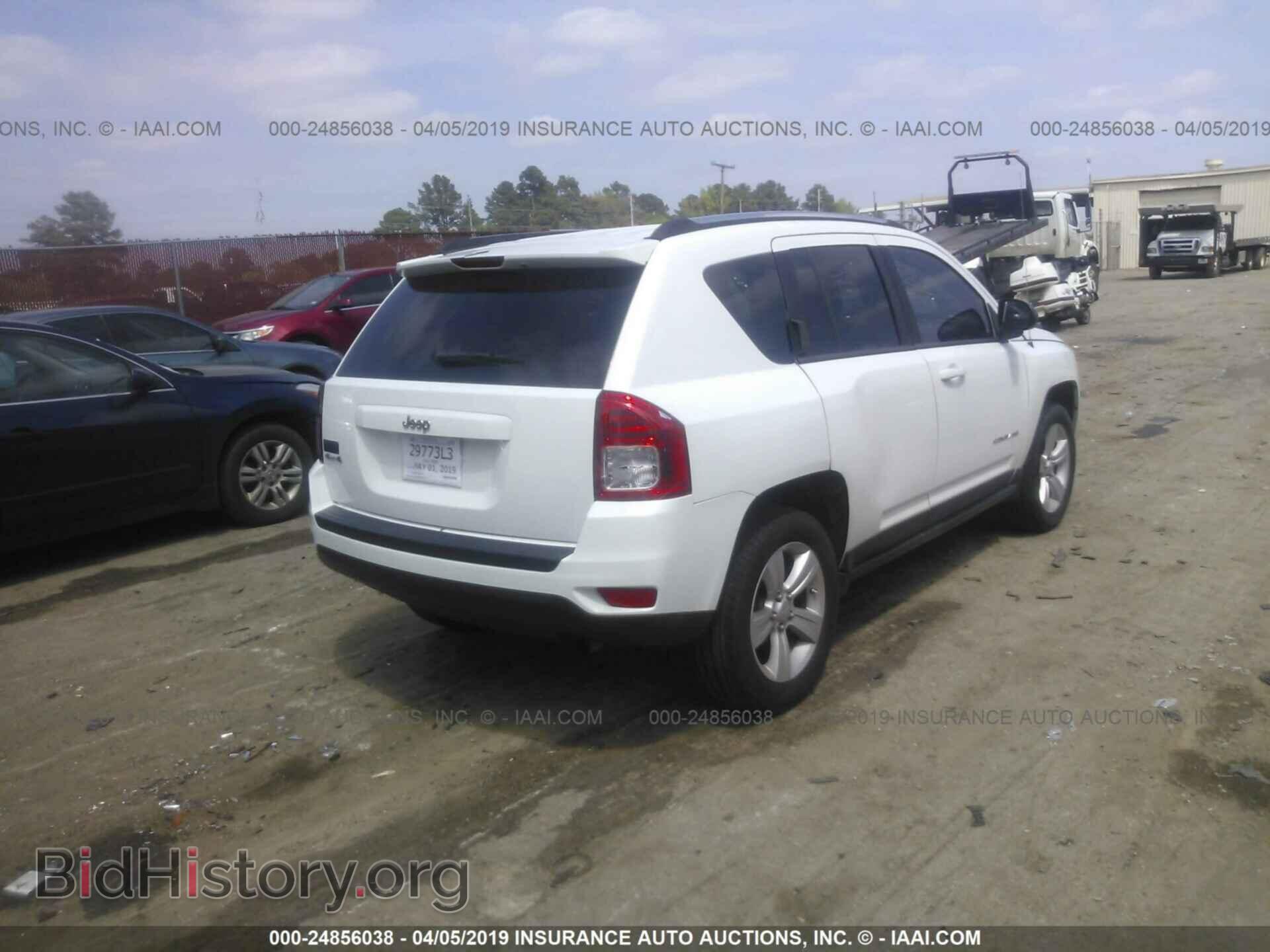2012 JEEP COMPASS - VIN: 1C4NJDBB0CD553043 - Фото 4