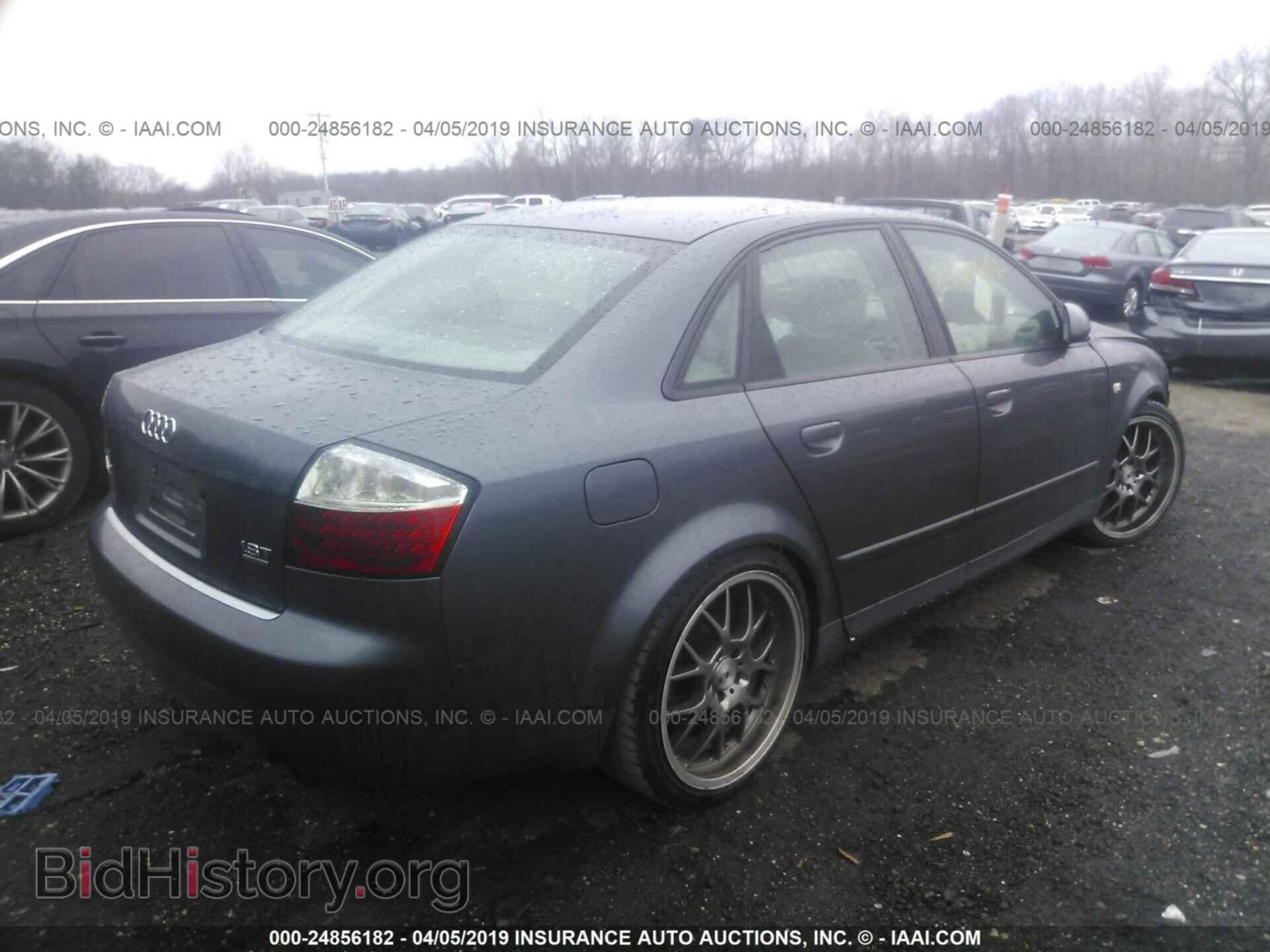 2002 AUDI A4 - VIN: WAULC68E12A296311 - Фото 4