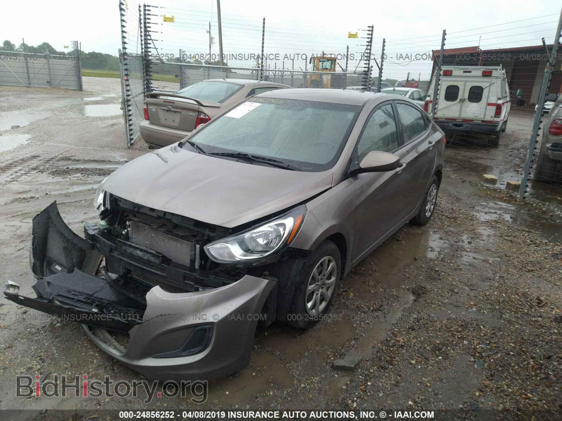 2014 HYUNDAI ACCENT - VIN: KMHCT4AE1EU639635 - Фото 2