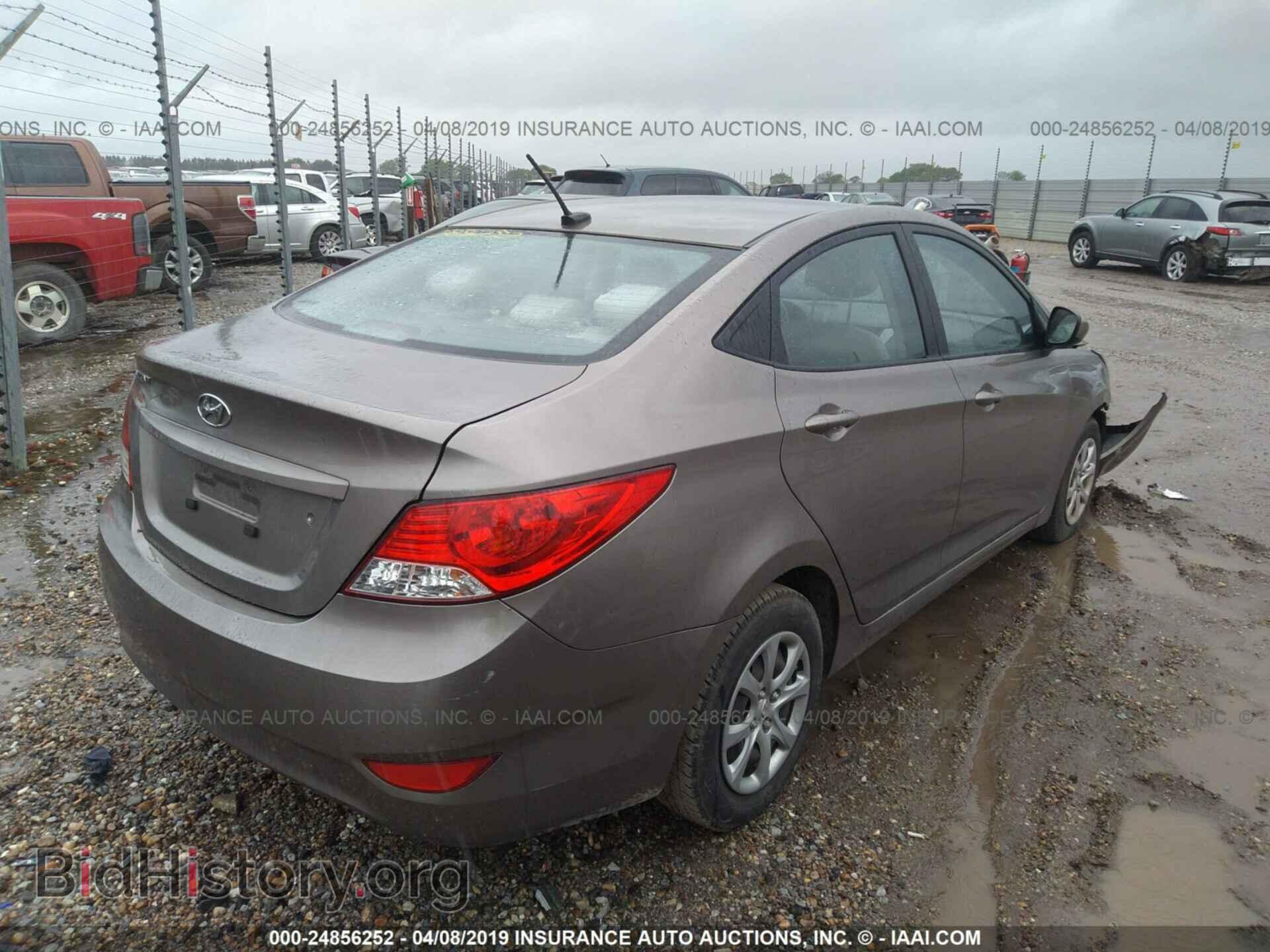 2014 HYUNDAI ACCENT - VIN: KMHCT4AE1EU639635 - Фото 4