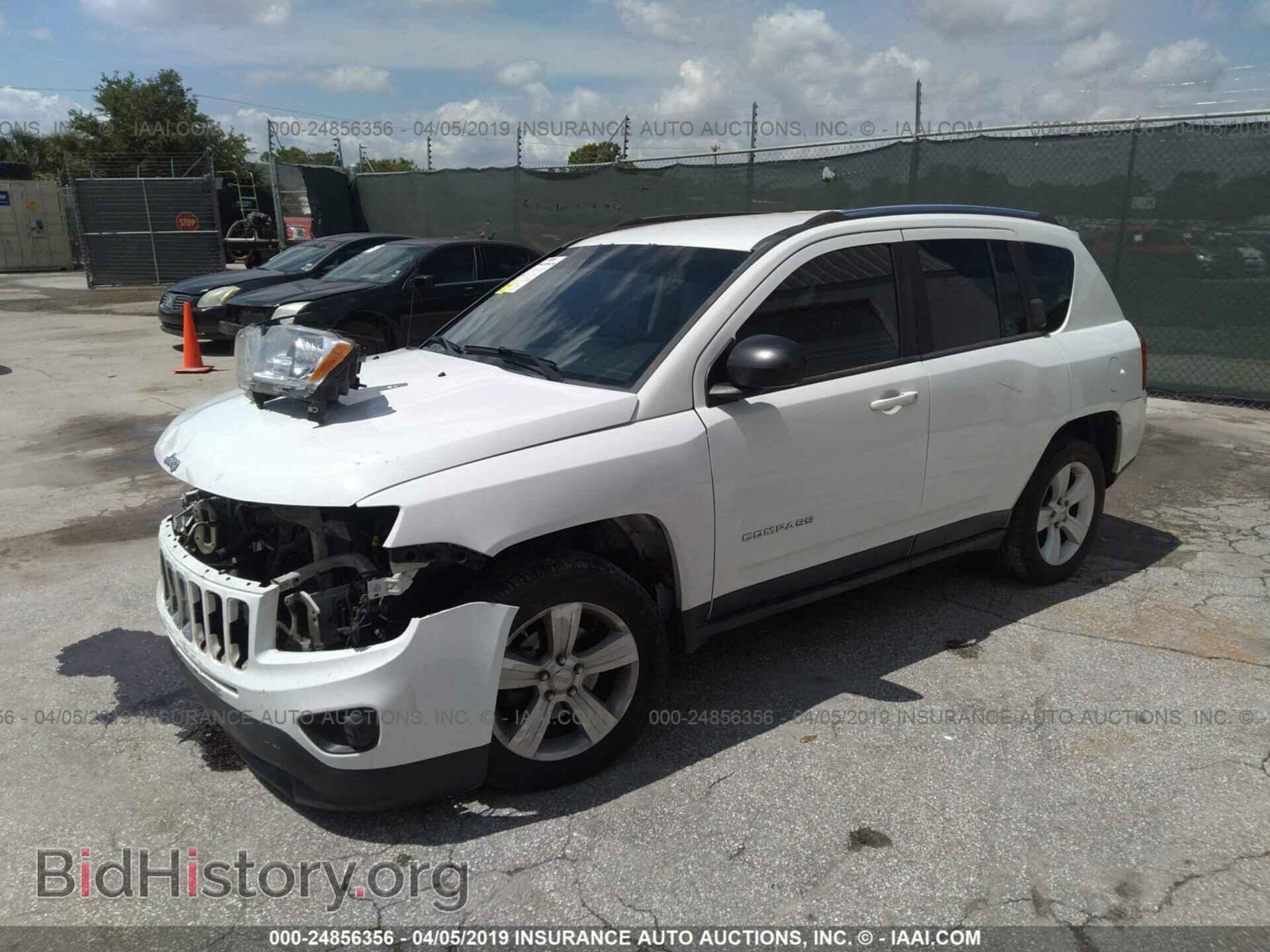 2012 JEEP COMPASS - VIN: 1C4NJCBA8CD515240 - Фото 2