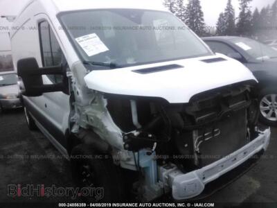 2018 Ford TRANSIT T-250, белый — VIN 1FTYR2CM8JKA48757, IAAI