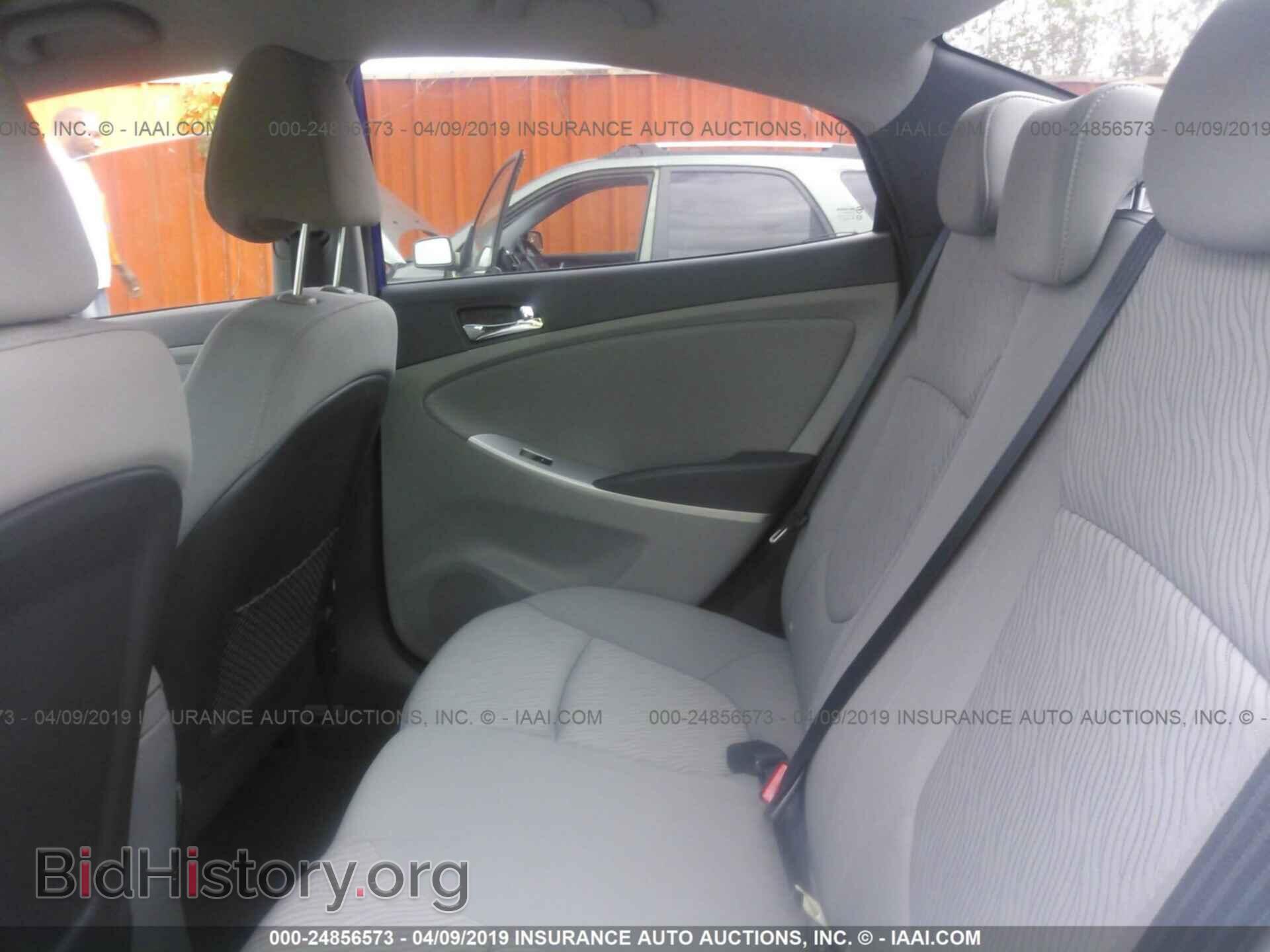 2013 HYUNDAI ACCENT - VIN: KMHCU4AEXDU313229 - Фото 8