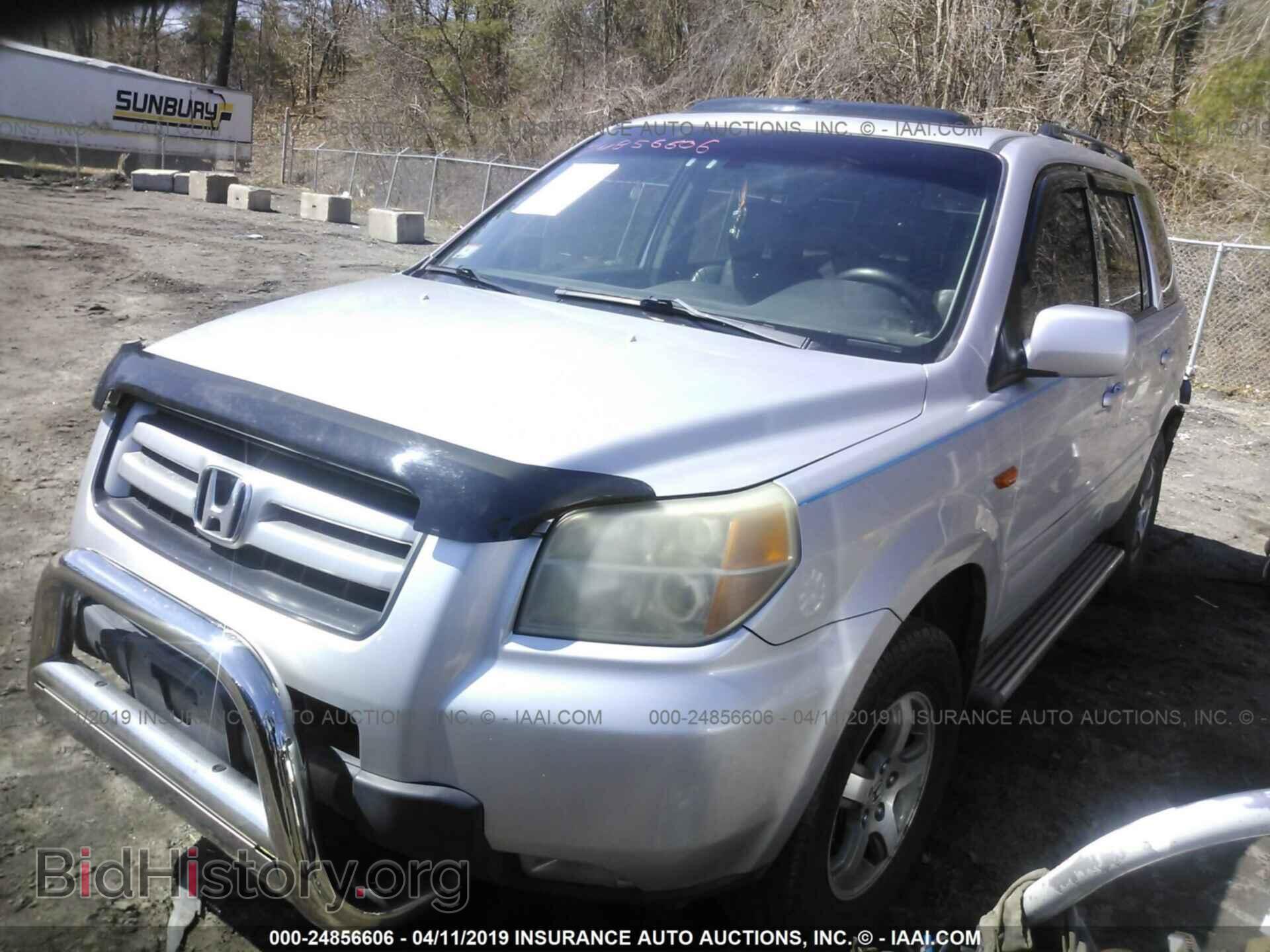 2006 HONDA PILOT - VIN: 2HKYF18556H504899 - Фото 2
