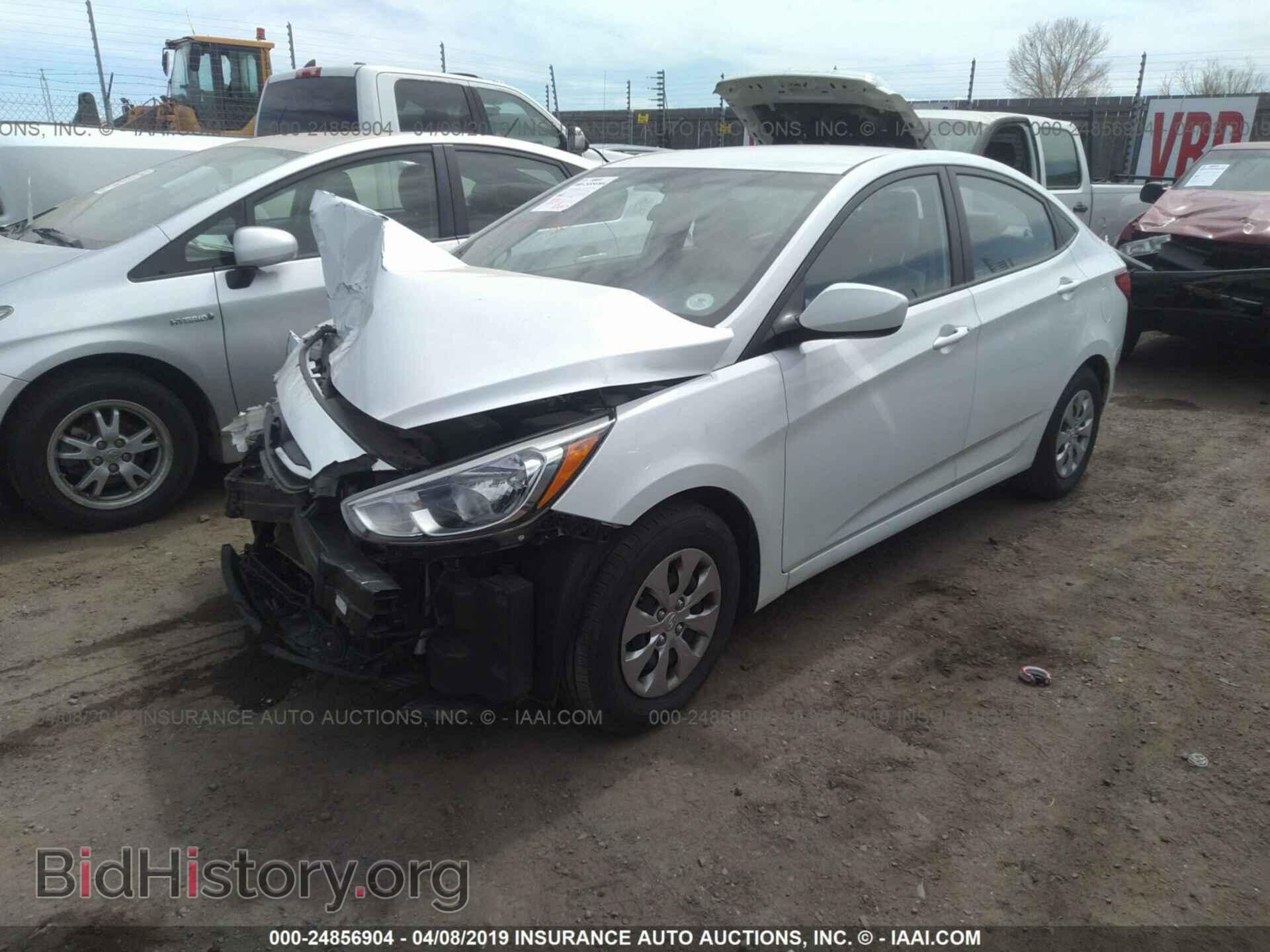 2015 HYUNDAI ACCENT - VIN: KMHCT4AE0FU907155 - Фото 2