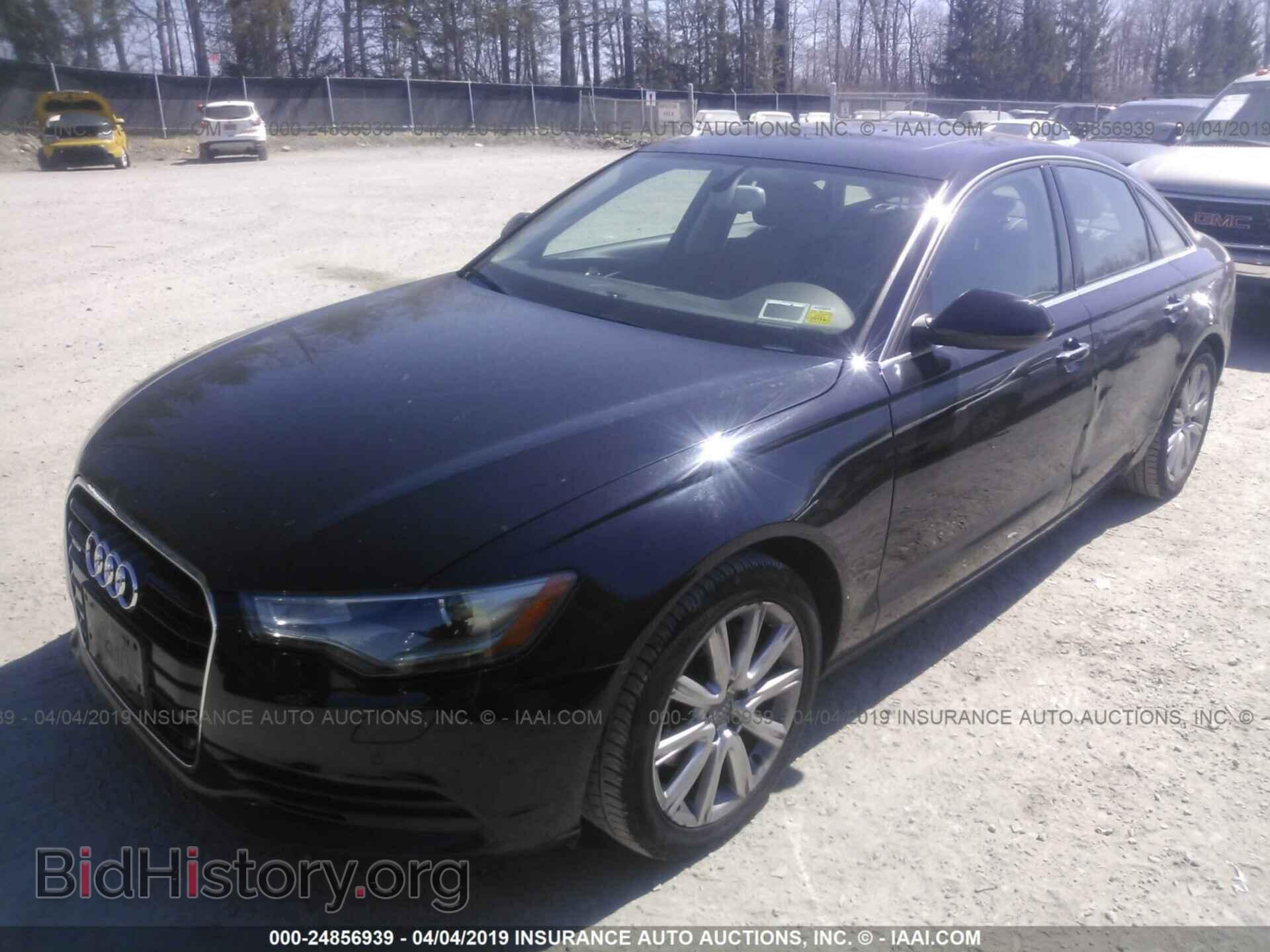 2013 AUDI A6 - VIN: WAUGFAFC1DN097607 - Фото 2
