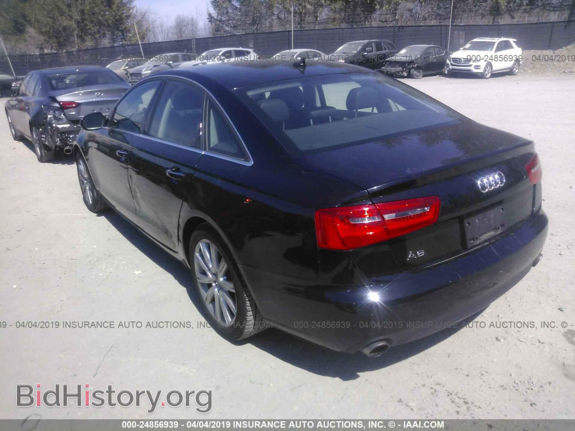 2013 AUDI A6 - VIN: WAUGFAFC1DN097607 - Фото 3