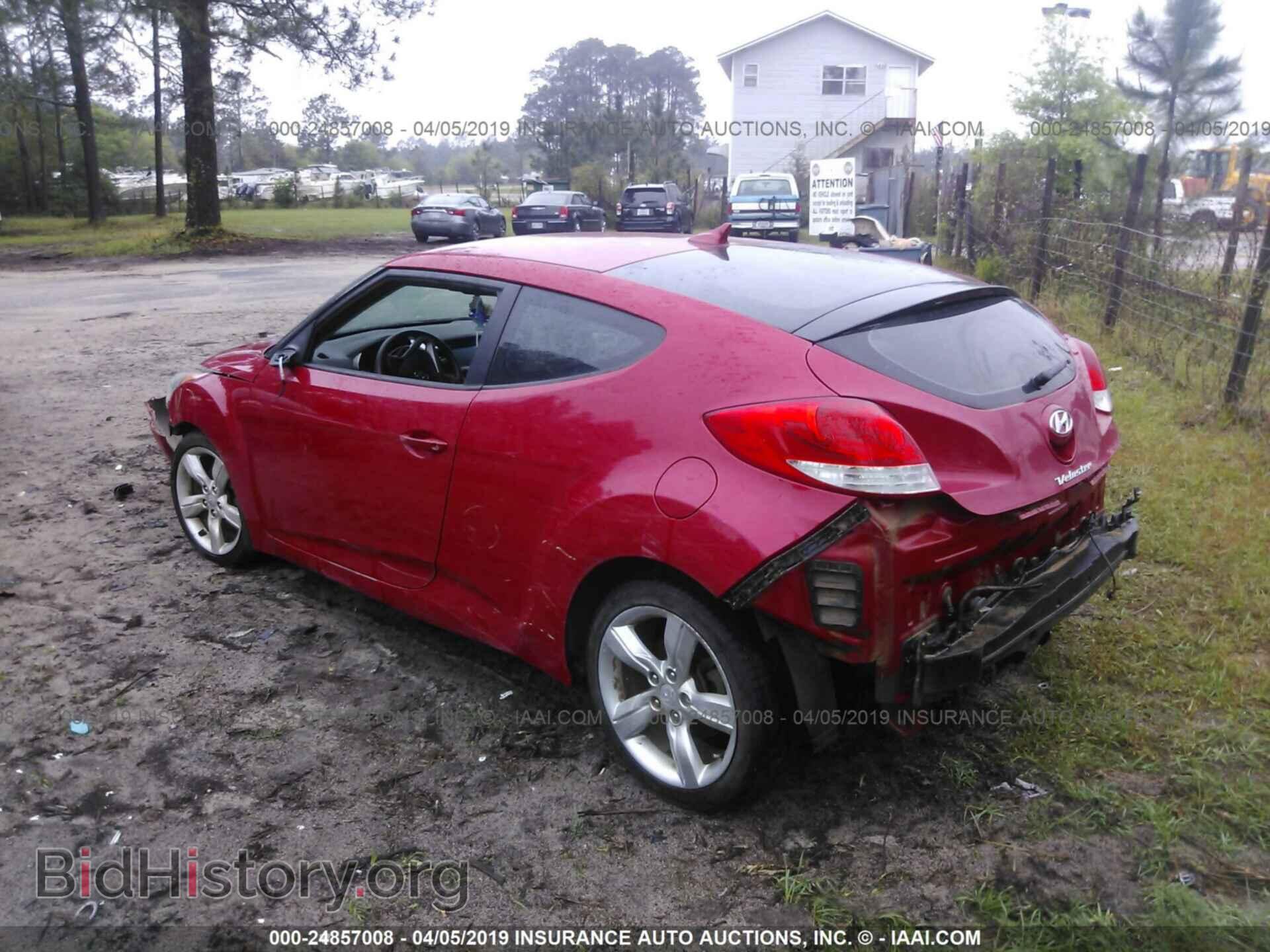 2012 HYUNDAI VELOSTER - VIN: KMHTC6AD5CU072488 - Фото 3