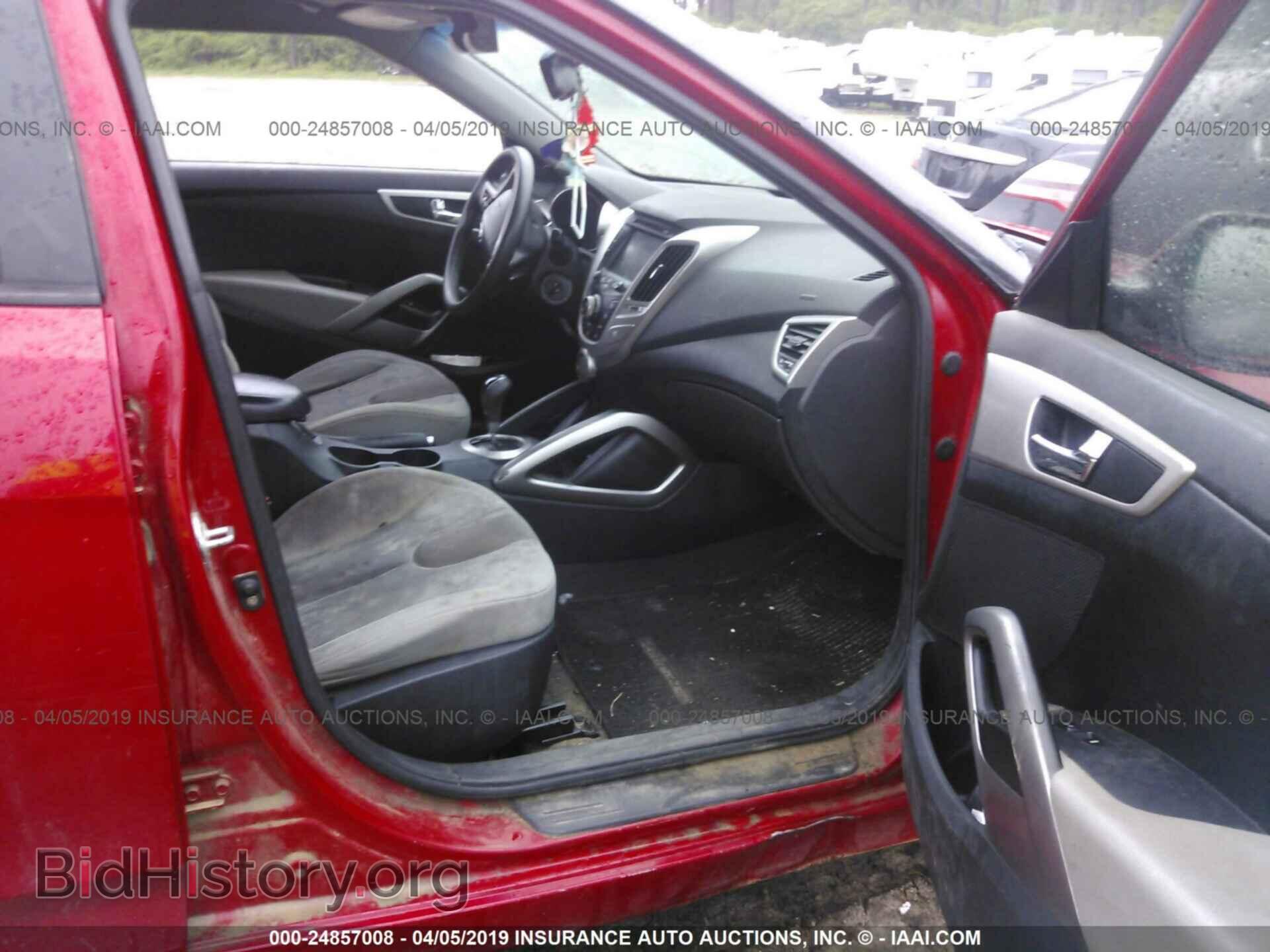 2012 HYUNDAI VELOSTER - VIN: KMHTC6AD5CU072488 - Фото 5