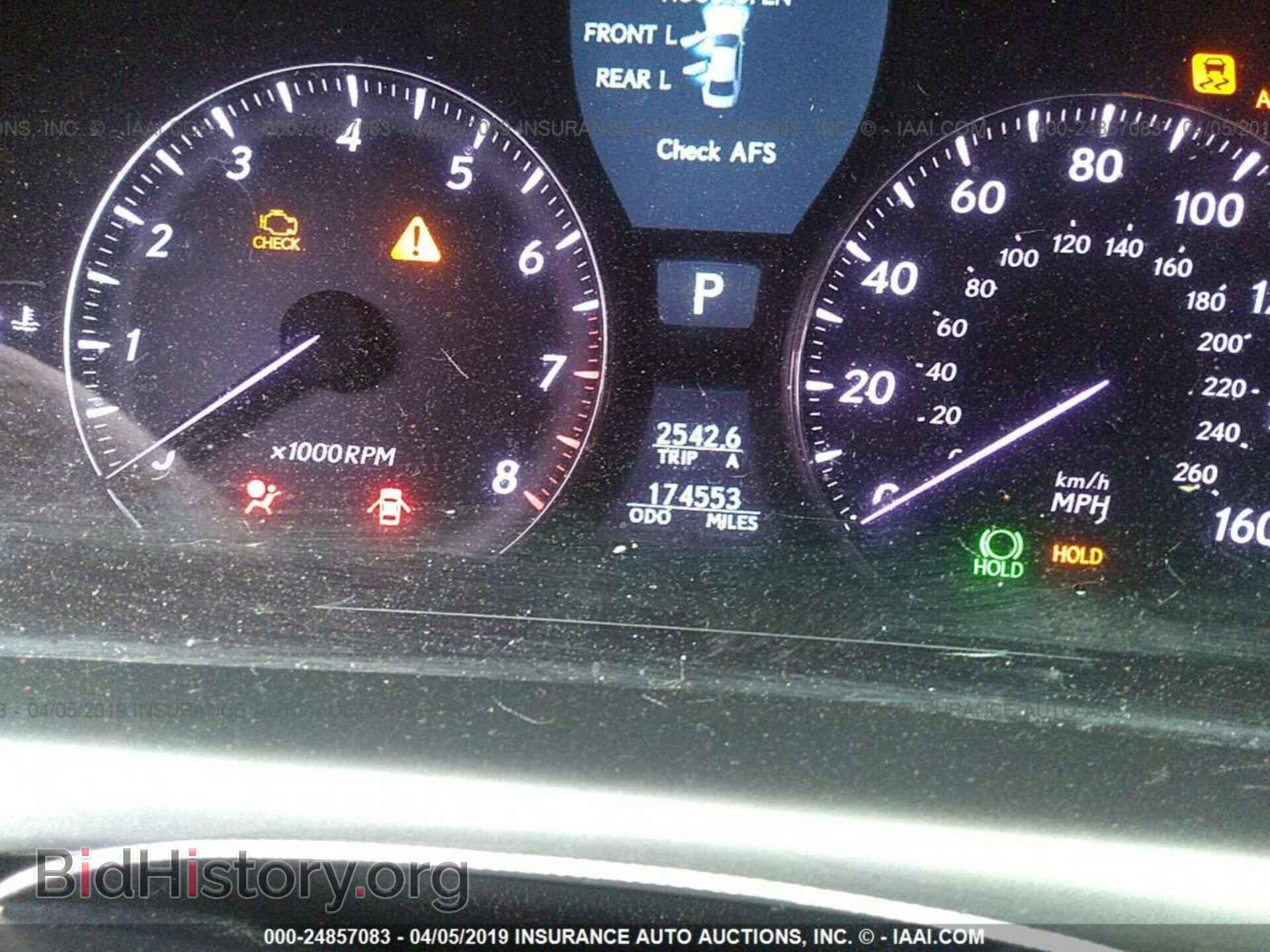 2007 LEXUS LS - VIN: JTHBL46F675037830 - Photo 7