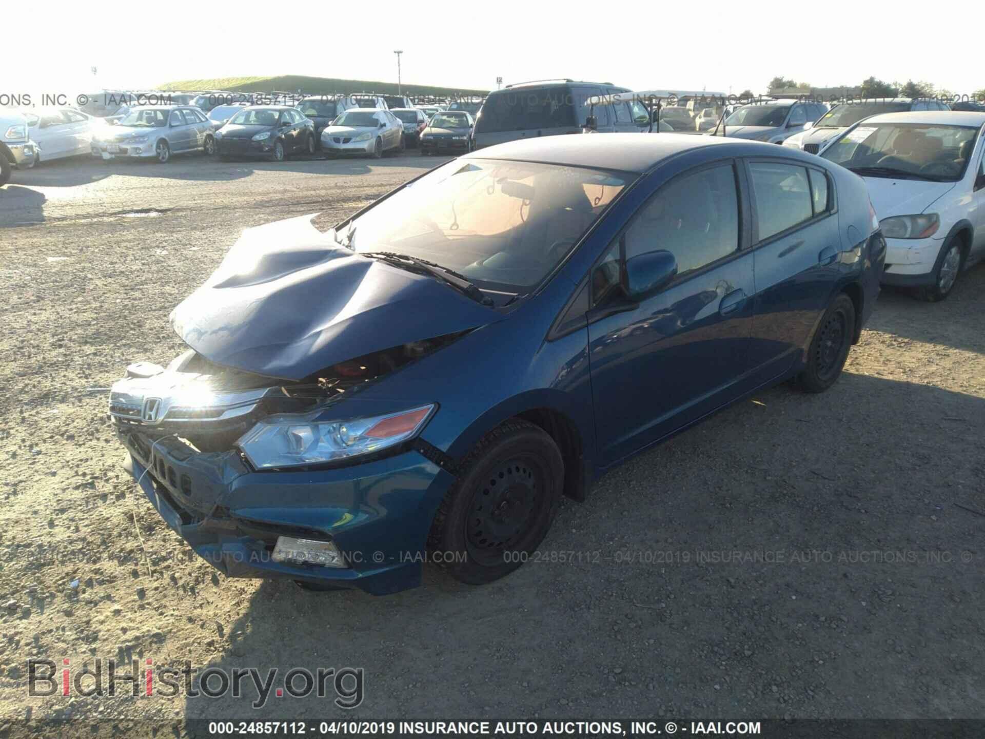 2013 HONDA INSIGHT - VIN: JHMZE2H39DS005502 - Фото 2