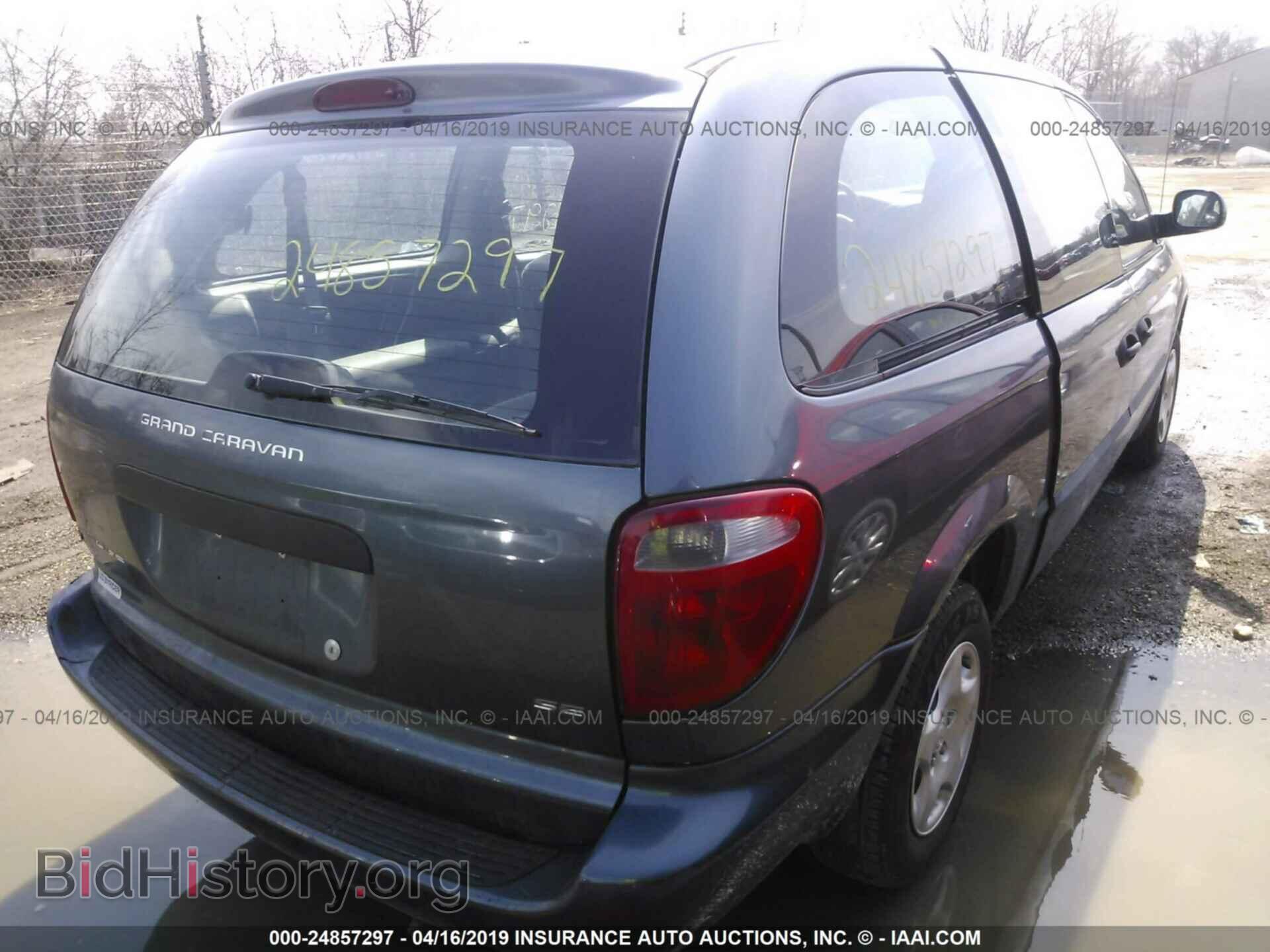 2002 DODGE GRAND CARAVAN - VIN: 1B4GP24332B681107 - Фото 4