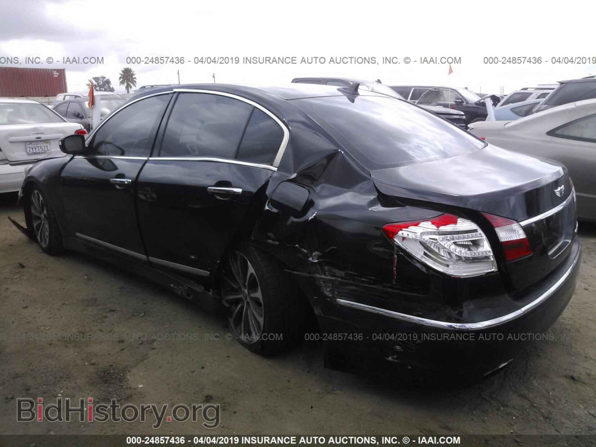 2012 HYUNDAI GENESIS - VIN: KMHGC4DHXCU200020 - Фото 3