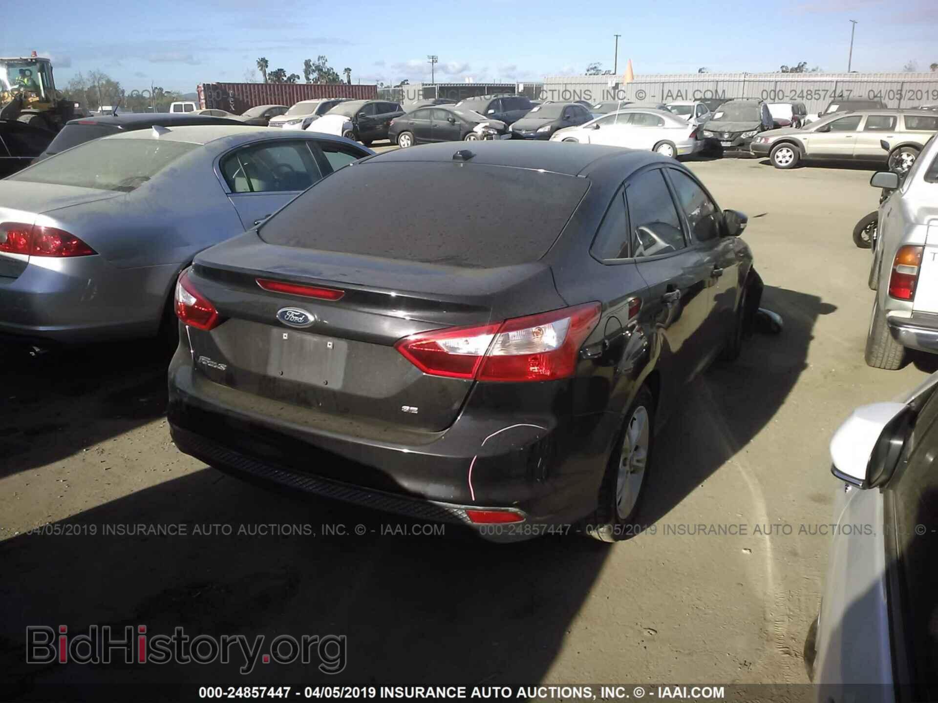 2014 FORD FOCUS - VIN: 1FADP3F24EL461866 - Фото 4