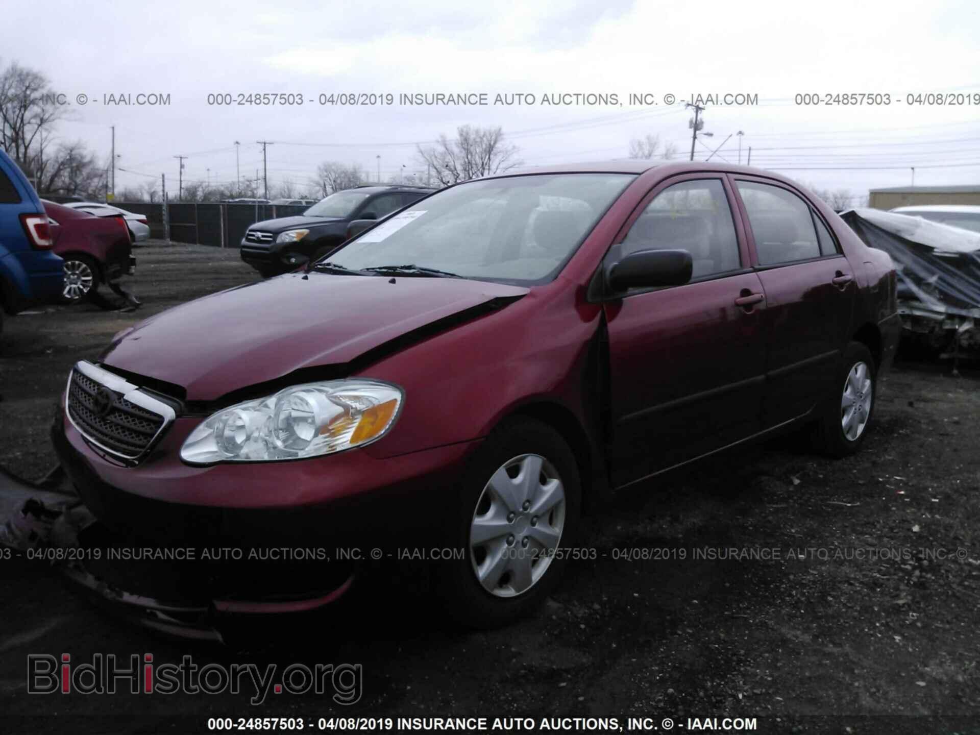 2007 TOYOTA COROLLA - VIN: 2T1BR32E37C741185 - Фото 2