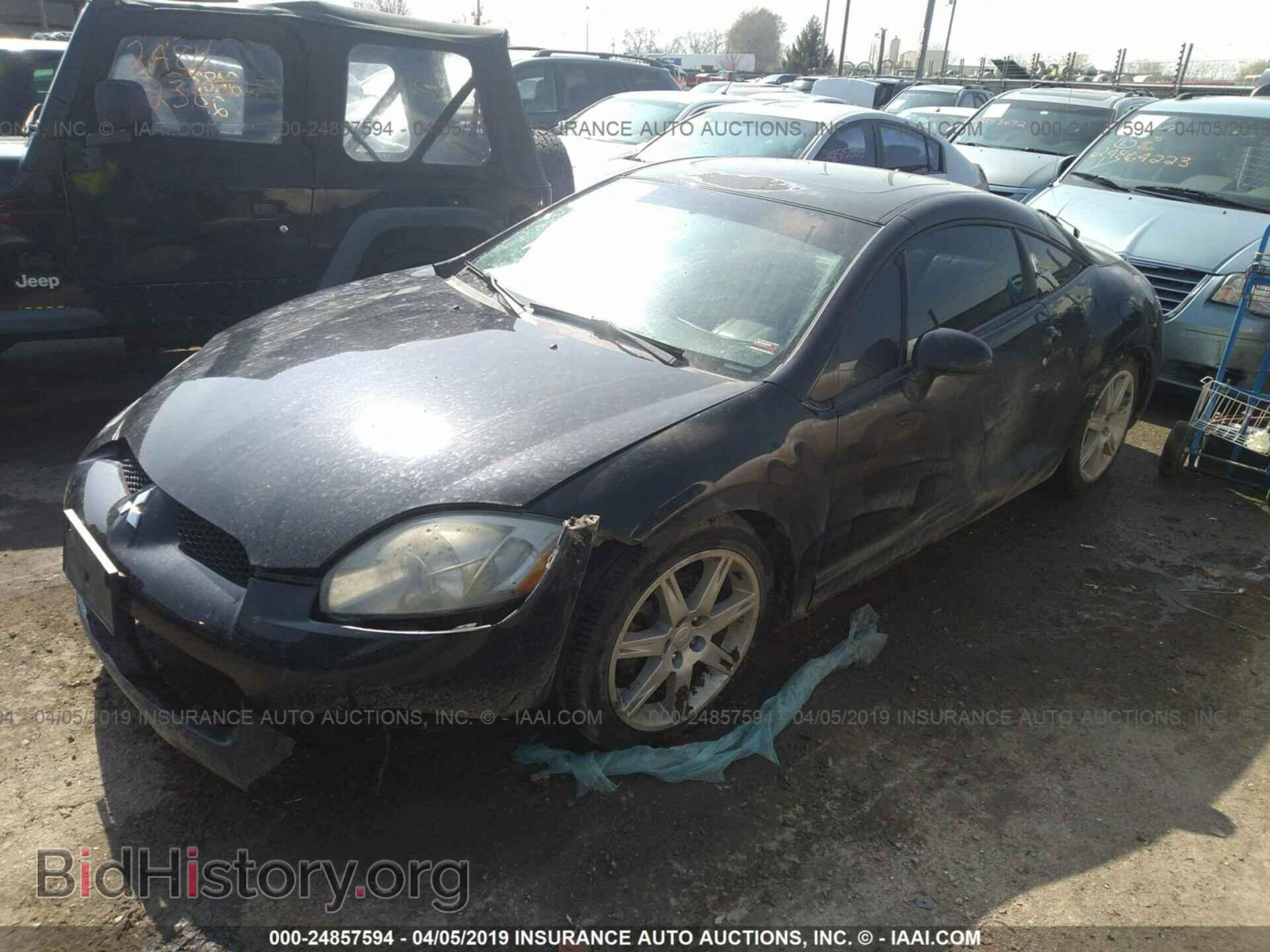 2006 MITSUBISHI ECLIPSE - VIN: 4A3AK34T16E007567 - Фото 2