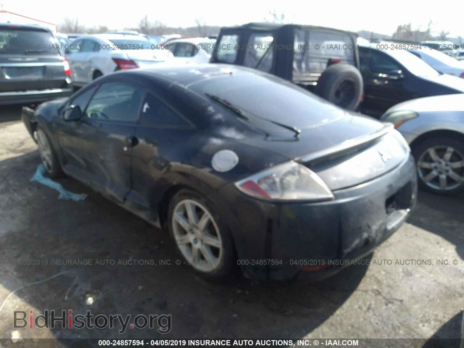 2006 MITSUBISHI ECLIPSE - VIN: 4A3AK34T16E007567 - Фото 3