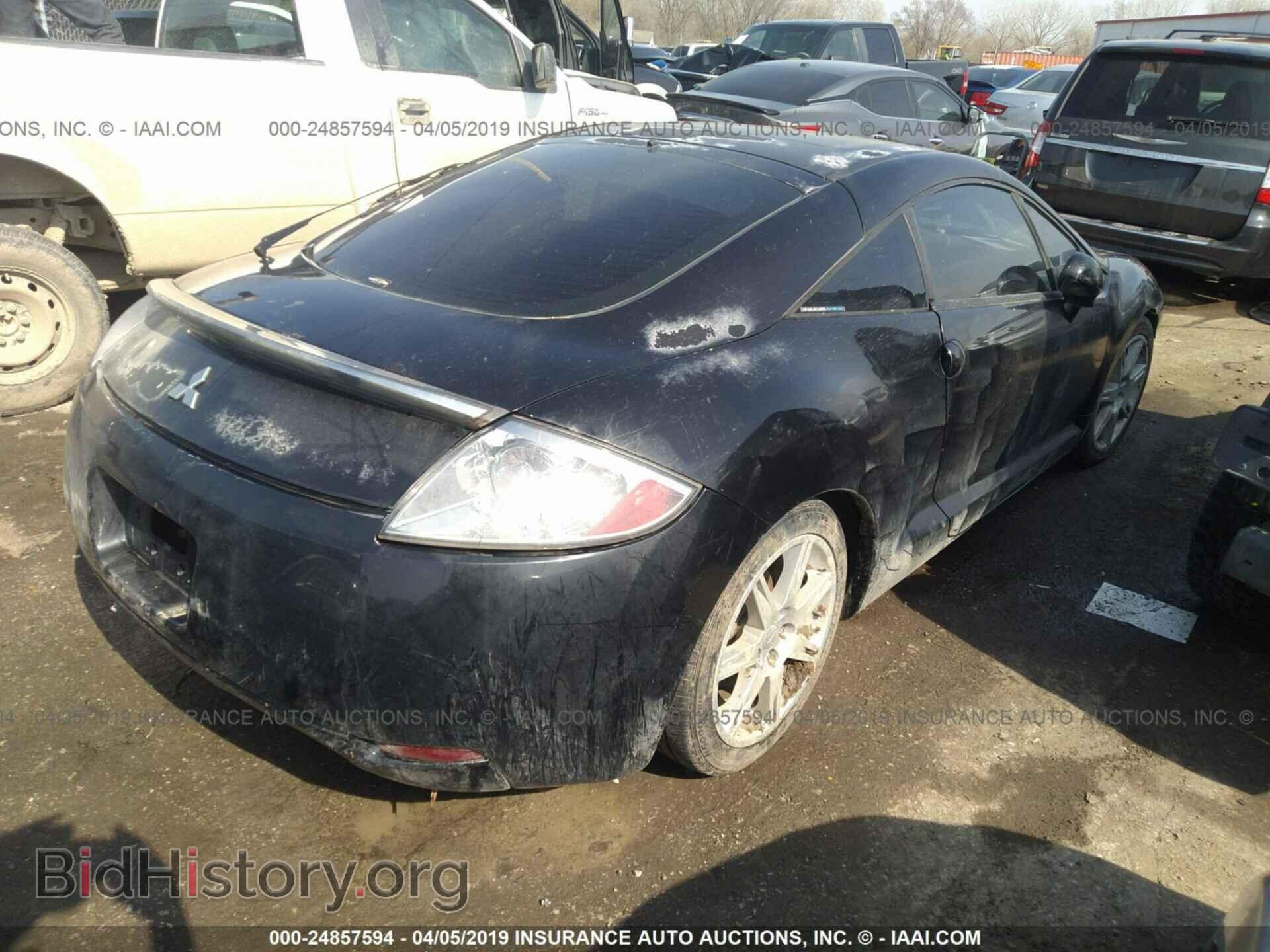 2006 MITSUBISHI ECLIPSE - VIN: 4A3AK34T16E007567 - Фото 4