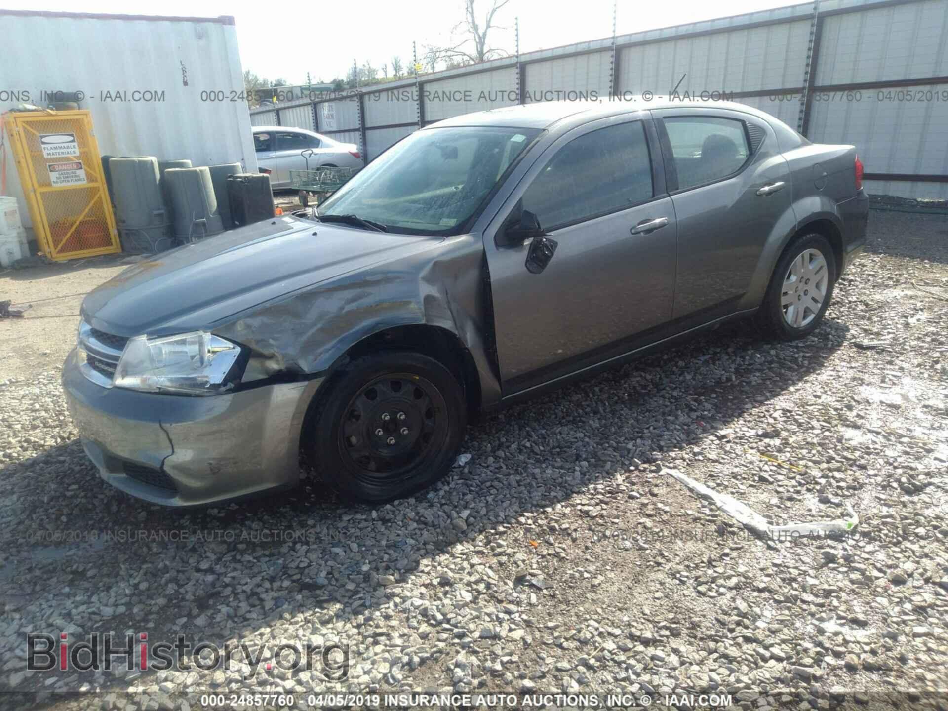 2012 DODGE AVENGER - VIN: 1C3CDZAB5CN110172 - Фото 2