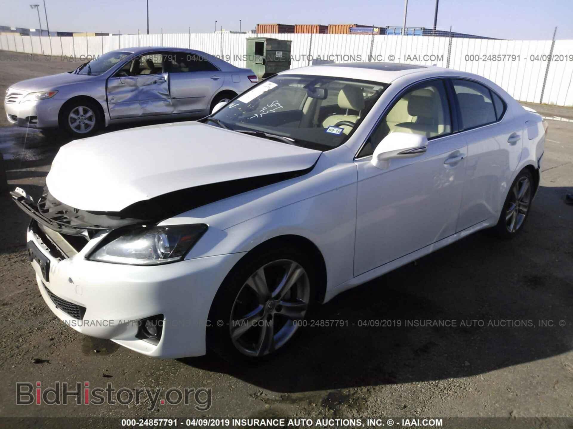 2012 LEXUS IS - VIN: JTHBF5C29C5167836 - Photo 2