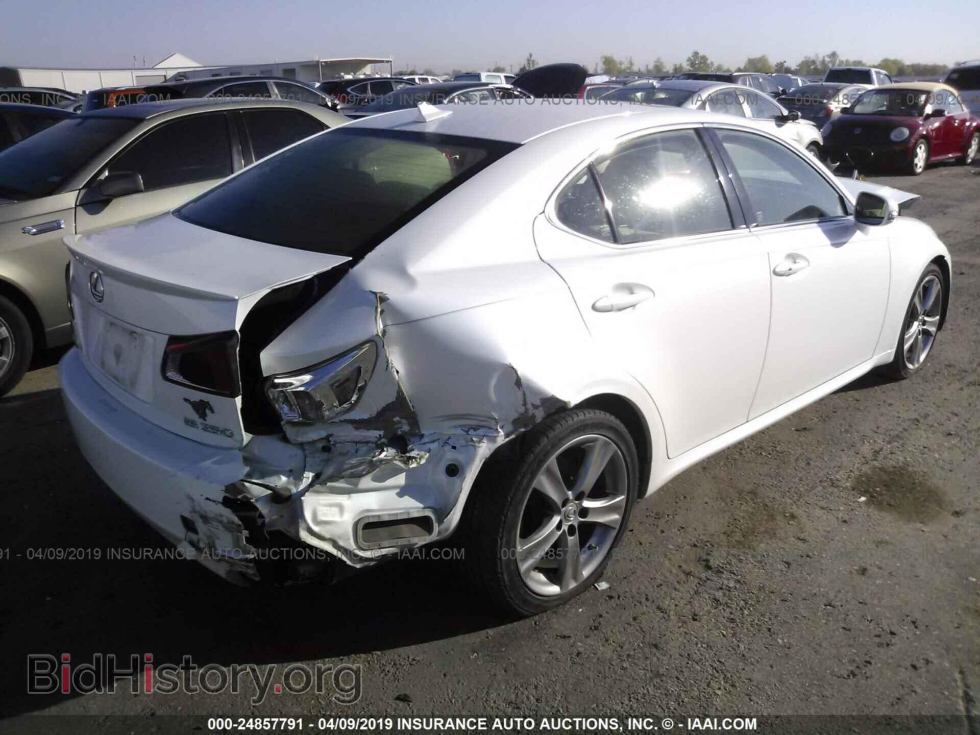 2012 LEXUS IS - VIN: JTHBF5C29C5167836 - Photo 4