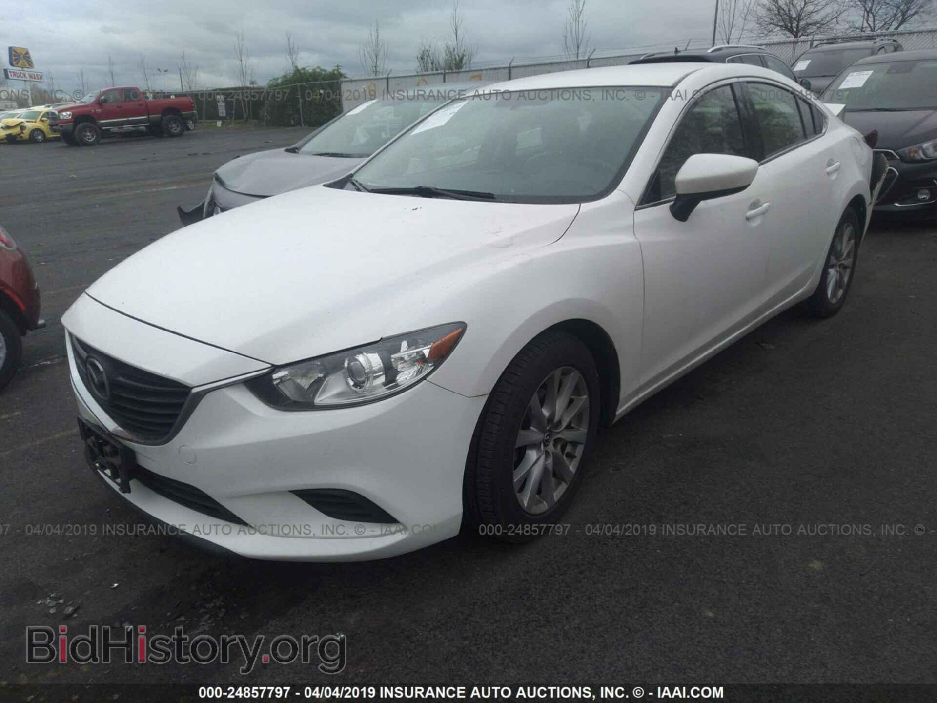 2015 MAZDA 6 - VIN: JM1GJ1U63F1164734 - Фото 2