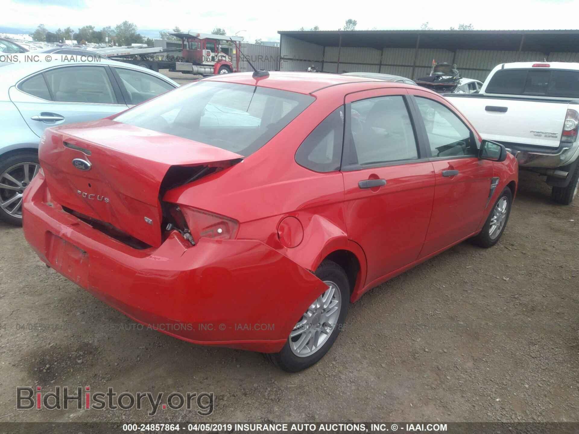 2008 FORD FOCUS - VIN: 1FAHP35N48W272649 - Фото 4