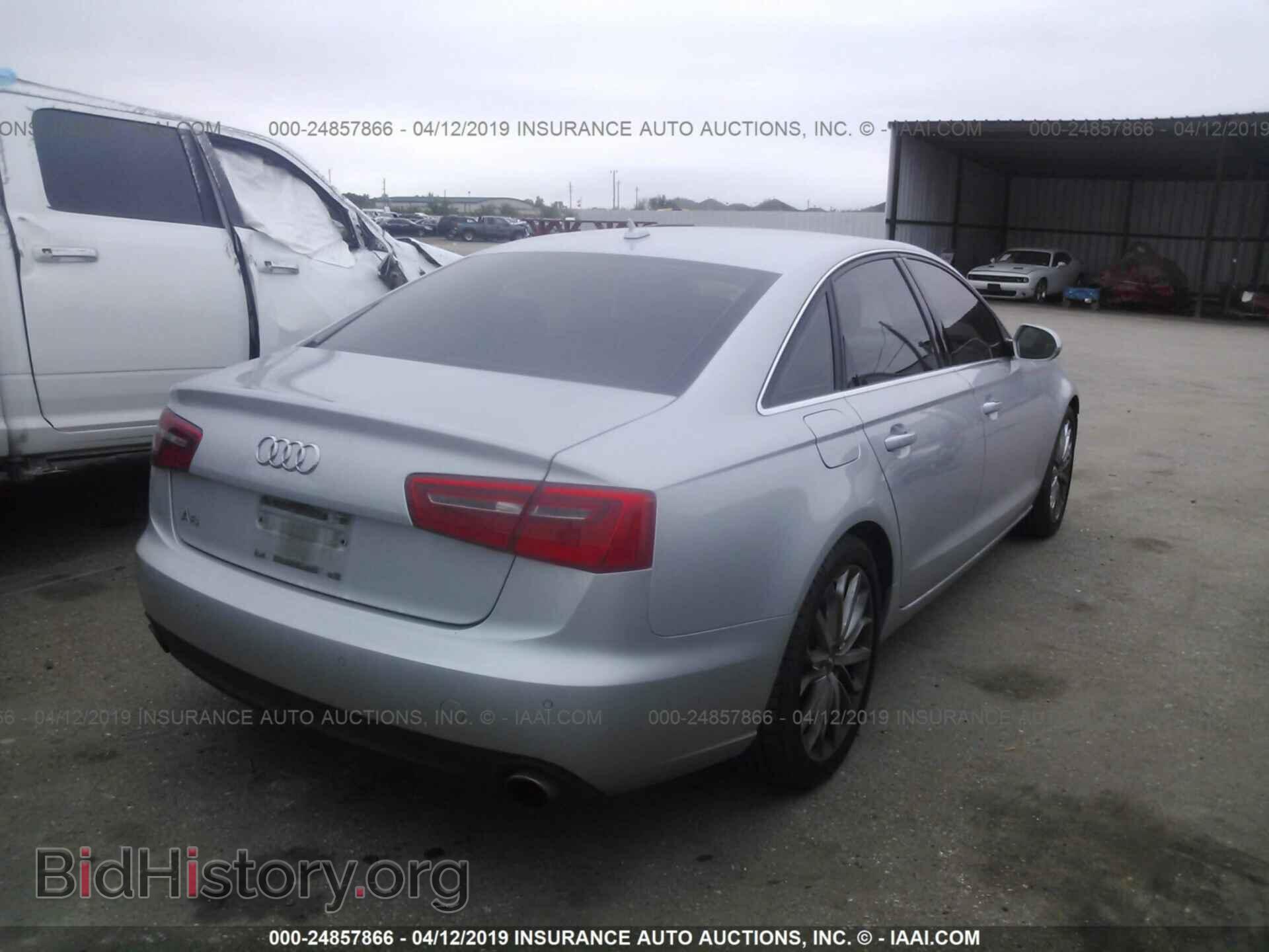 2013 AUDI A6 - VIN: WAUGFAFC3DN026280 - Фото 4