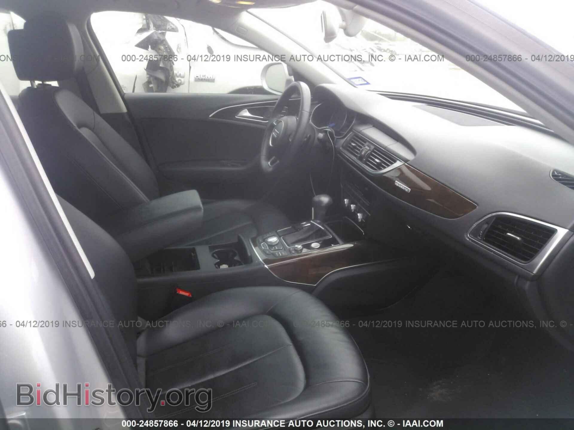 2013 AUDI A6 - VIN: WAUGFAFC3DN026280 - Фото 5